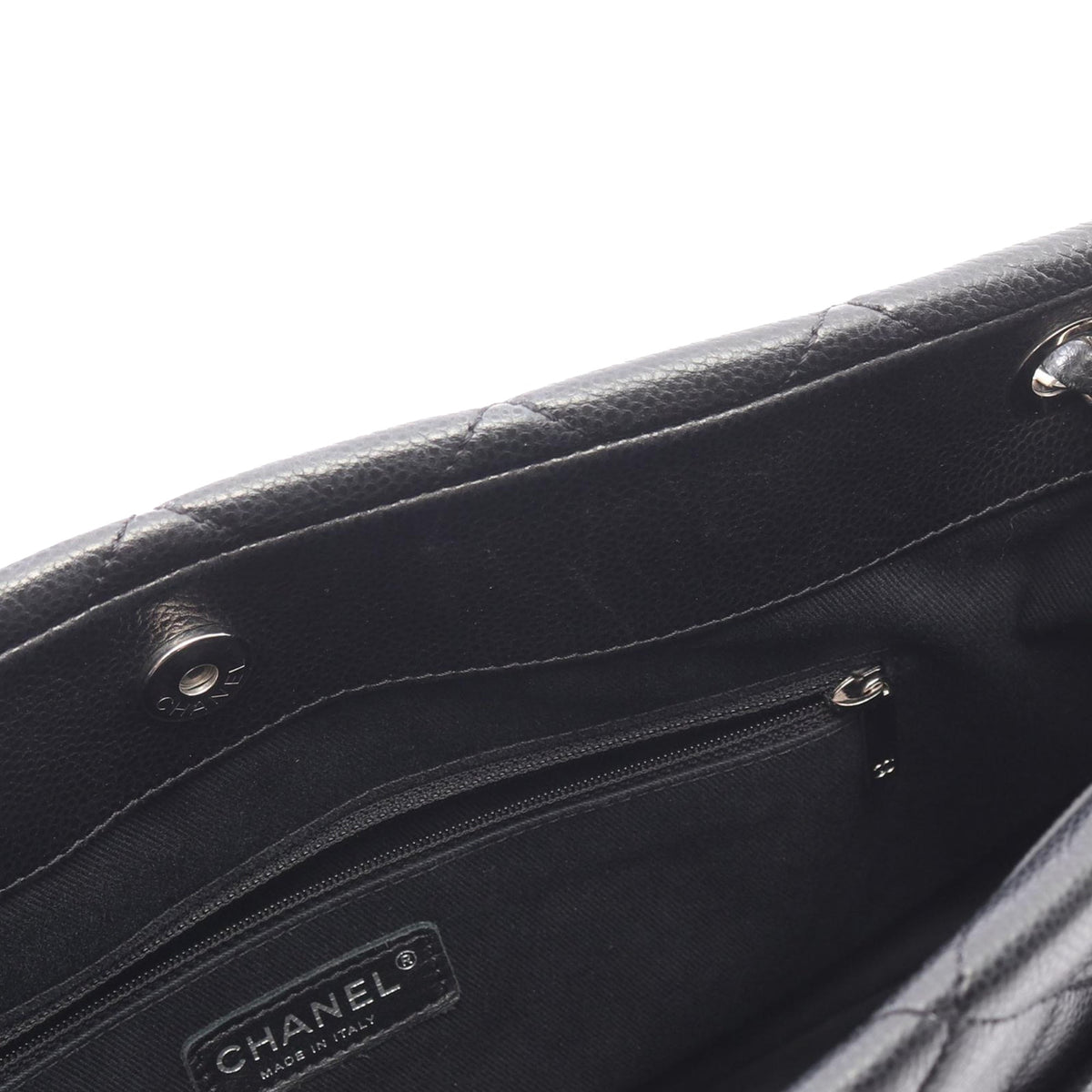Chanel CC Timeless Caviar Soft Shopper Tote
