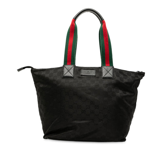 Gucci GG Canvas Web Tote