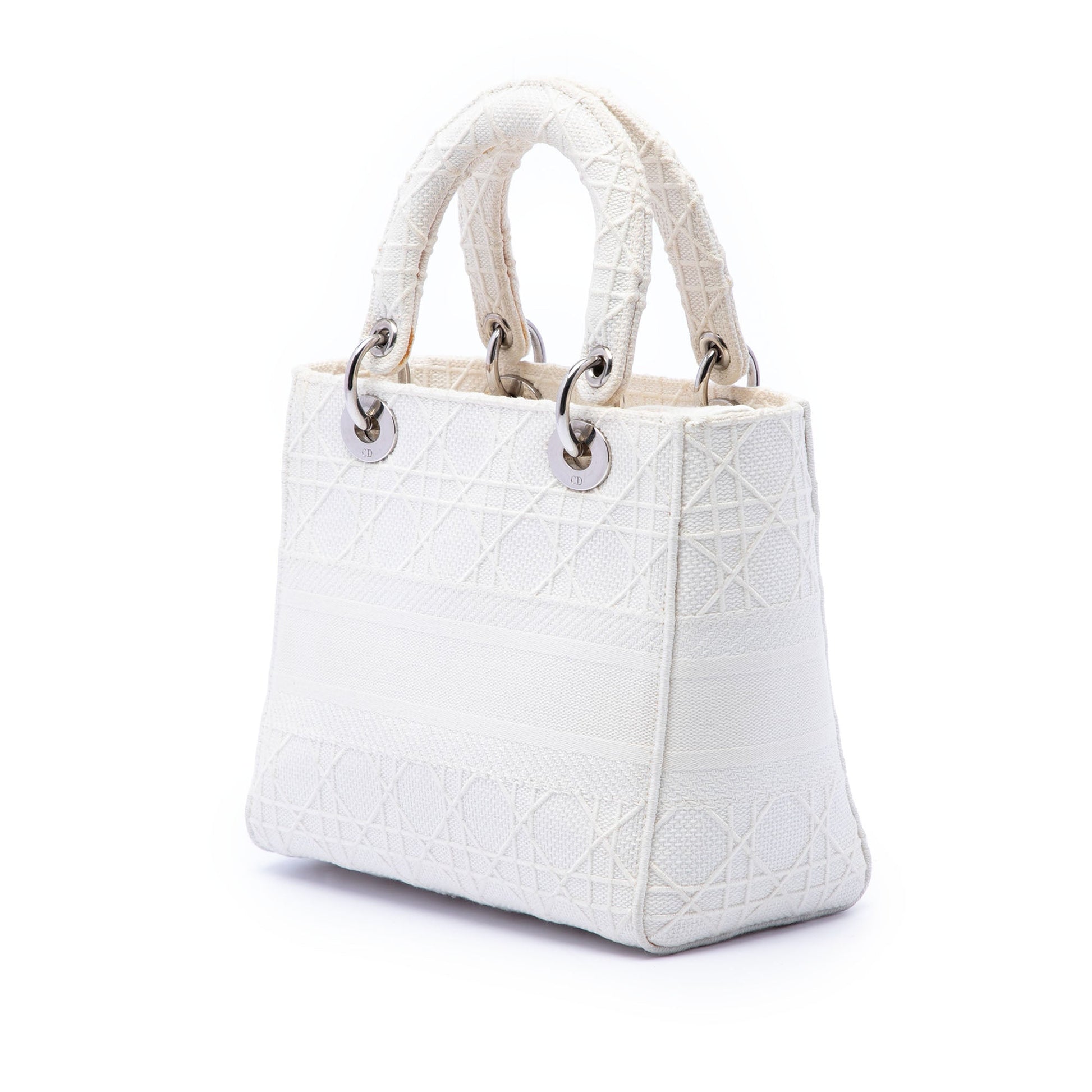 Dior Medium Canvas Cannage Lady D Lite