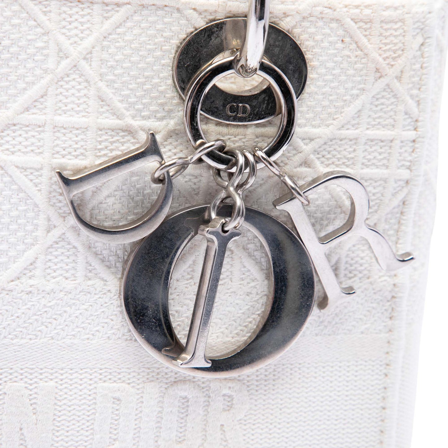 Dior Medium Canvas Cannage Lady D Lite