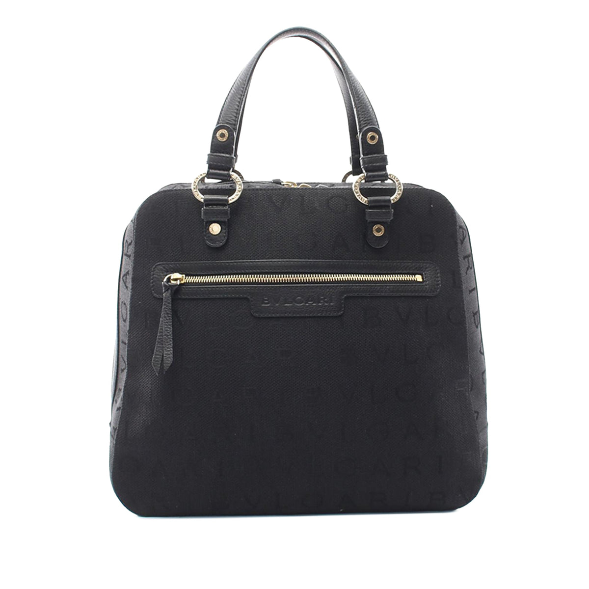 Bvlgari Logomania Canvas Handbag