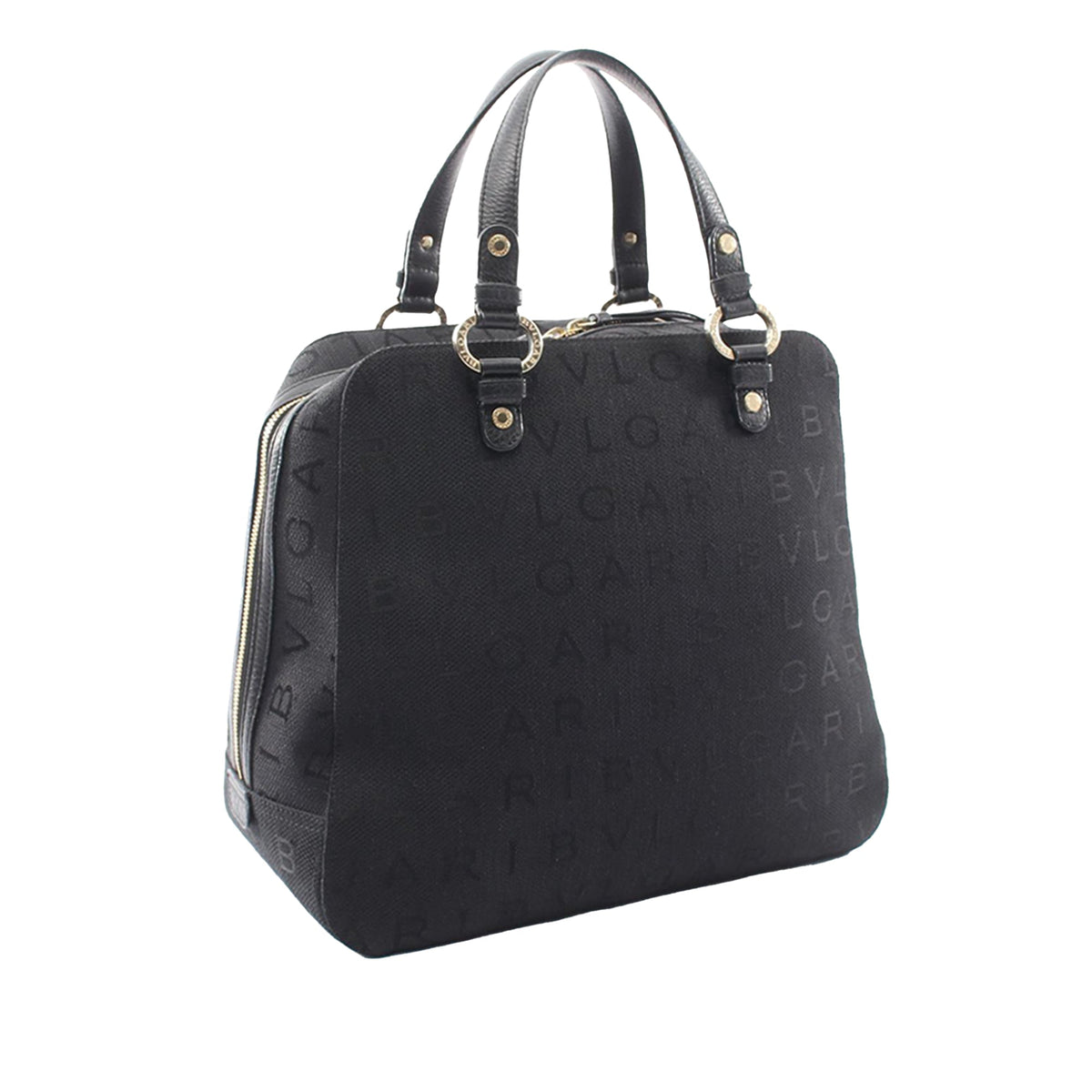 Bvlgari Logomania Canvas Handbag