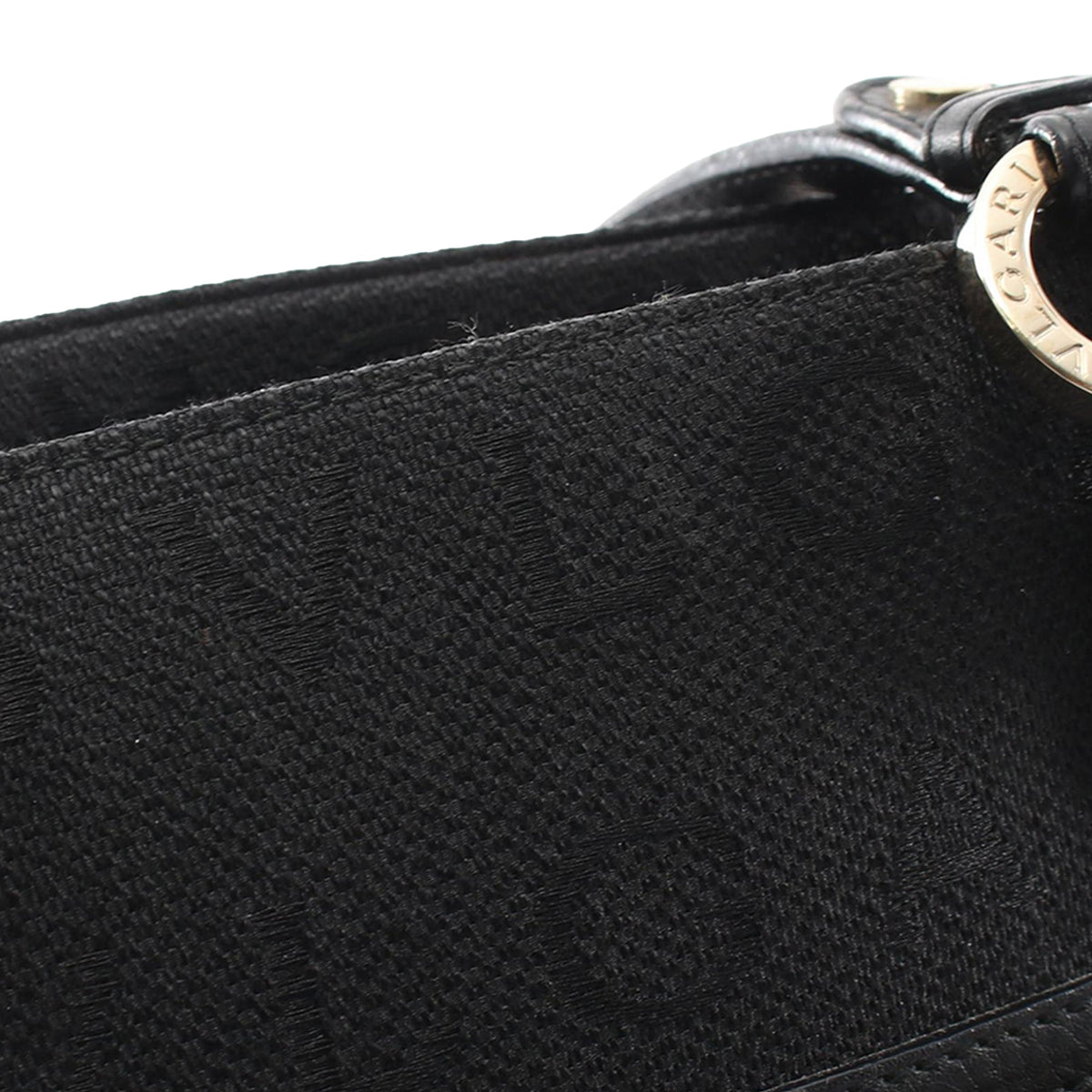 Bvlgari Logomania Canvas Handbag