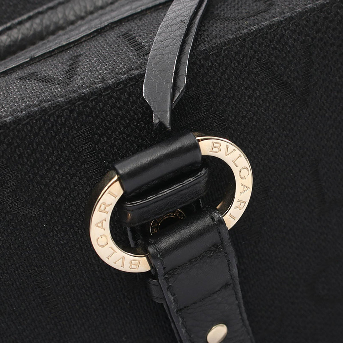 Bvlgari Logomania Canvas Handbag