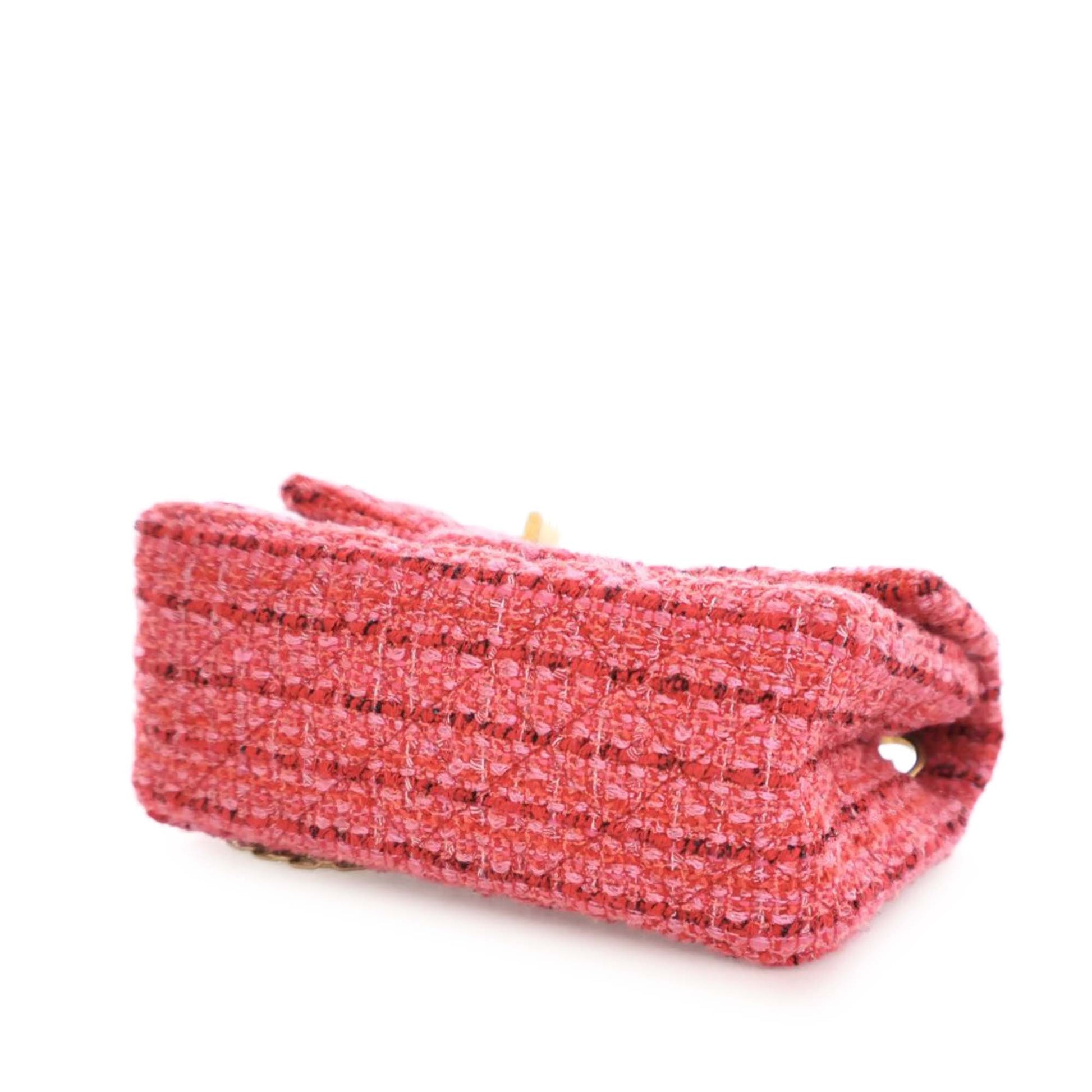 Chanel Mini Reissue 2.55 Tweed Single Flap 224