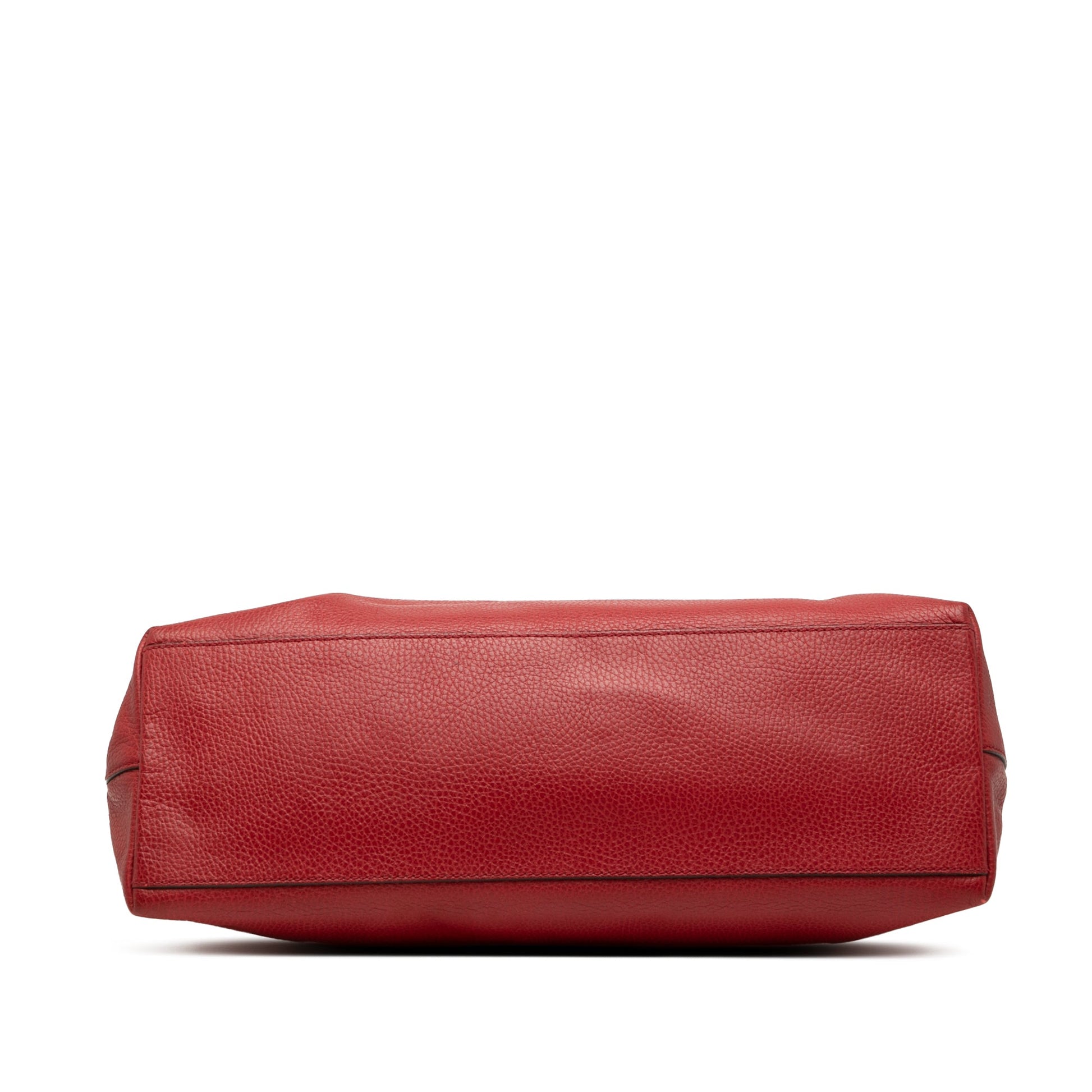 Gucci Leather Bamboo Tassel Satchel