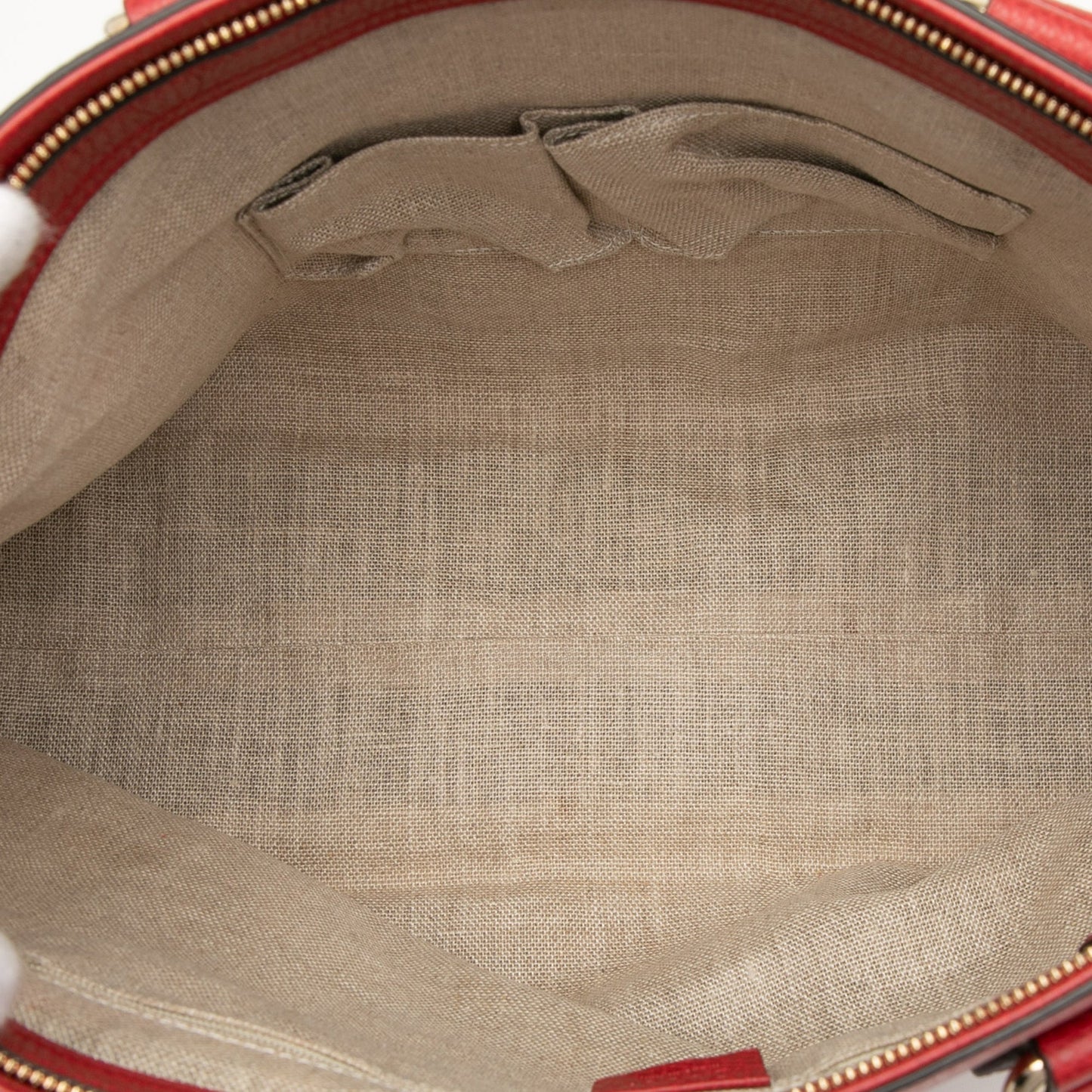 Gucci Leather Bamboo Tassel Satchel