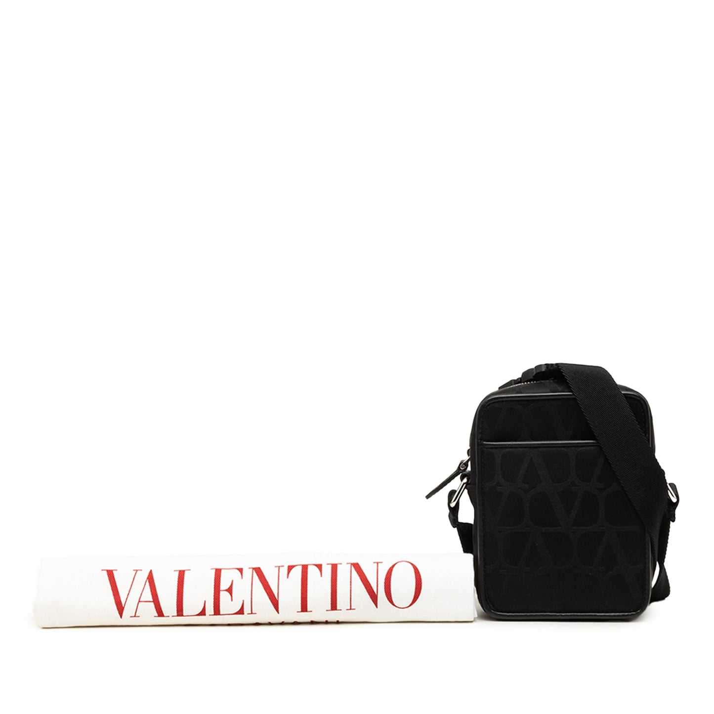Valentino Small Nylon Iconographe VLogo Loco Crossbody
