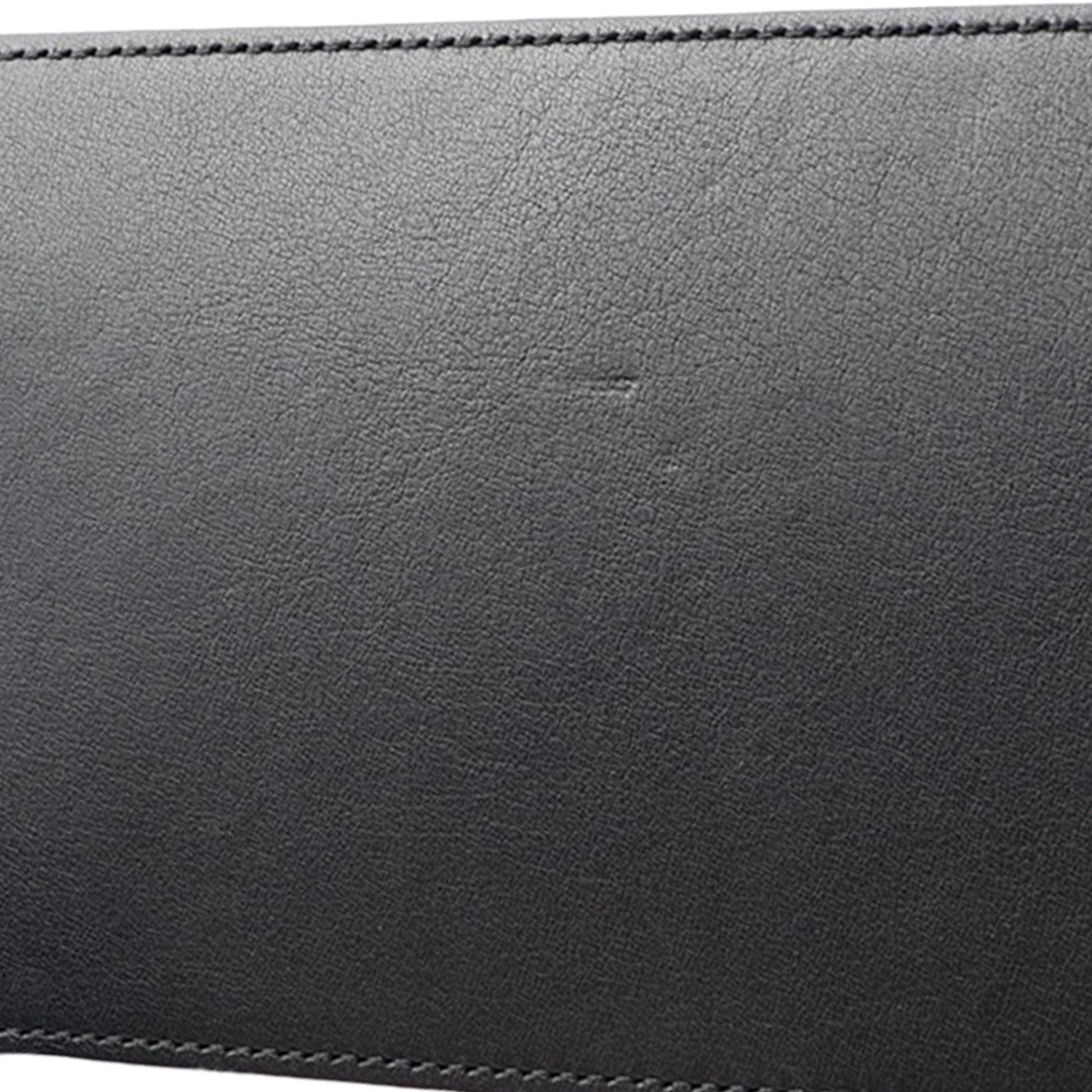 Celine Micro Tricolor Leather Luggage Tote