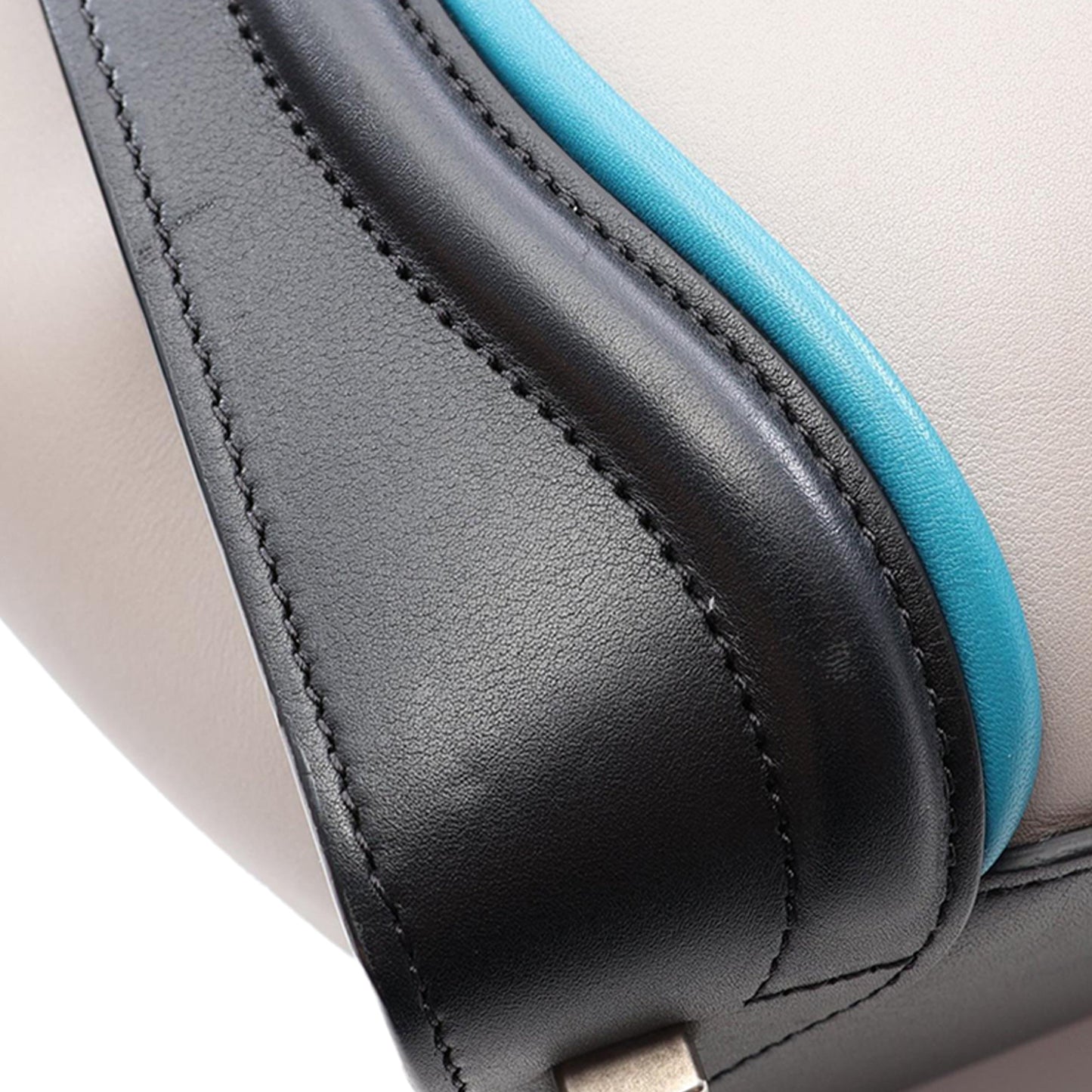 Celine Micro Tricolor Leather Luggage Tote