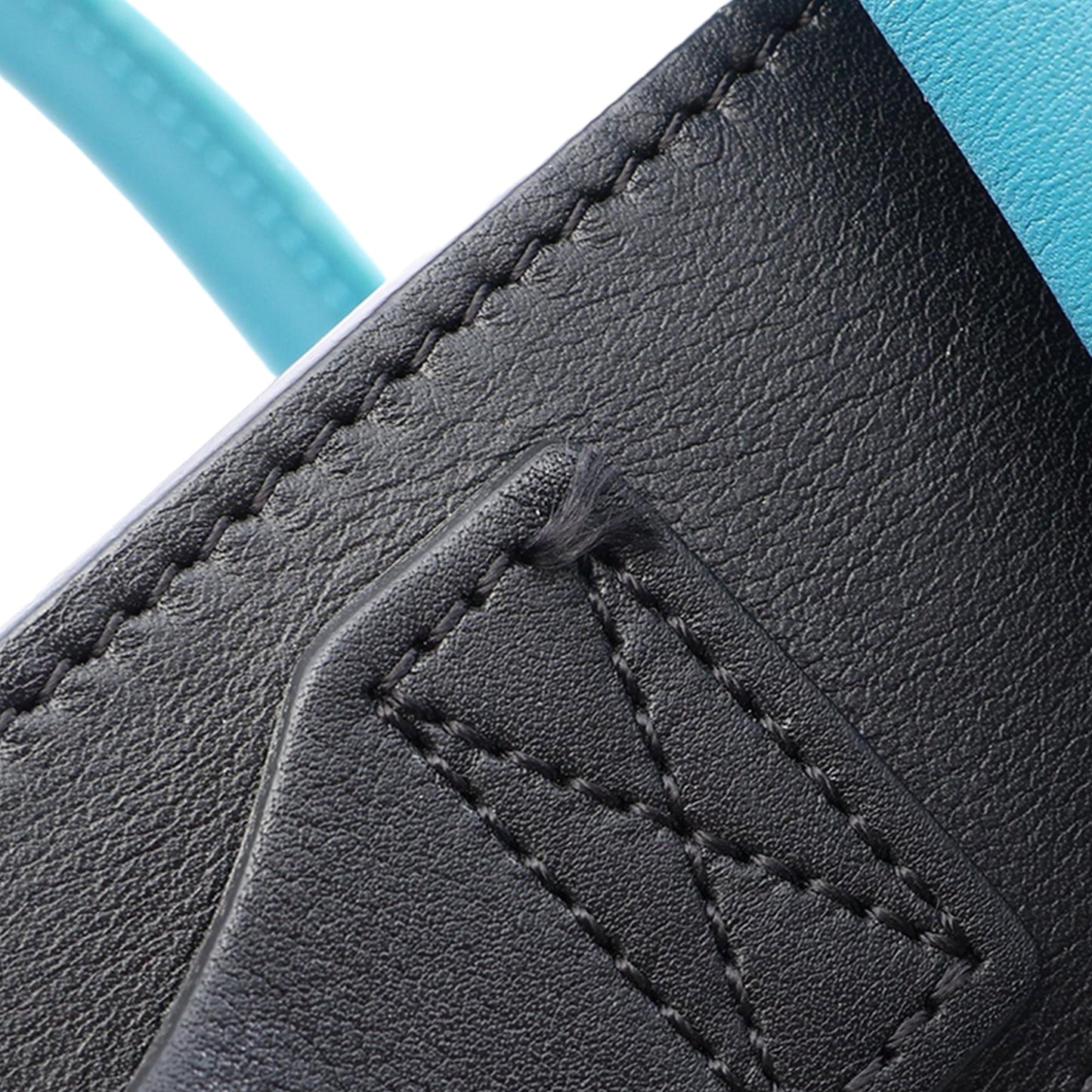 Celine Micro Tricolor Leather Luggage Tote