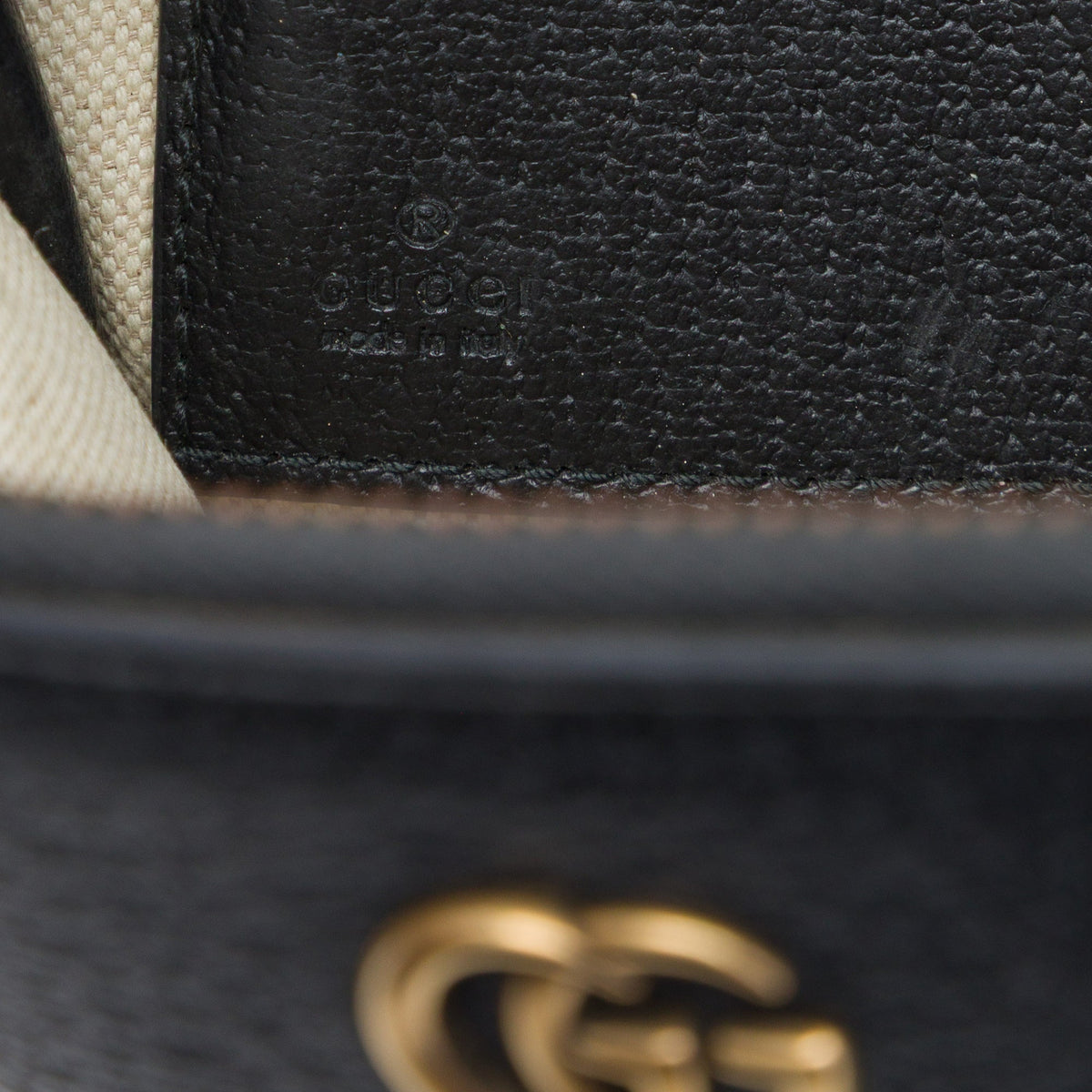 Gucci GG Marmont Calfskin Clutch