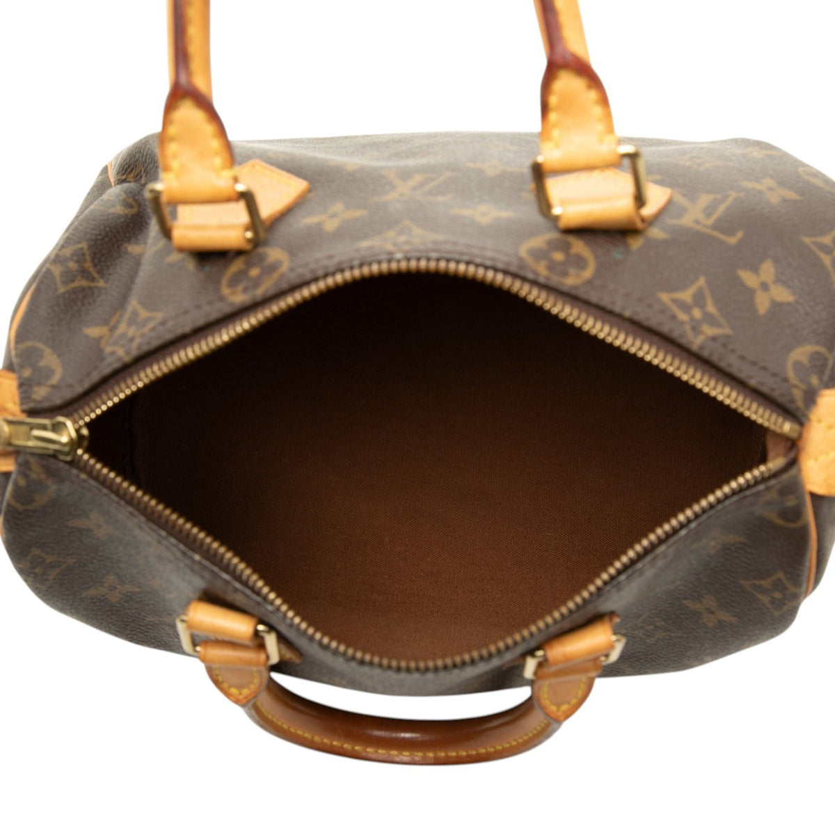 Louis Vuitton Monogram Speedy 25 — Brown