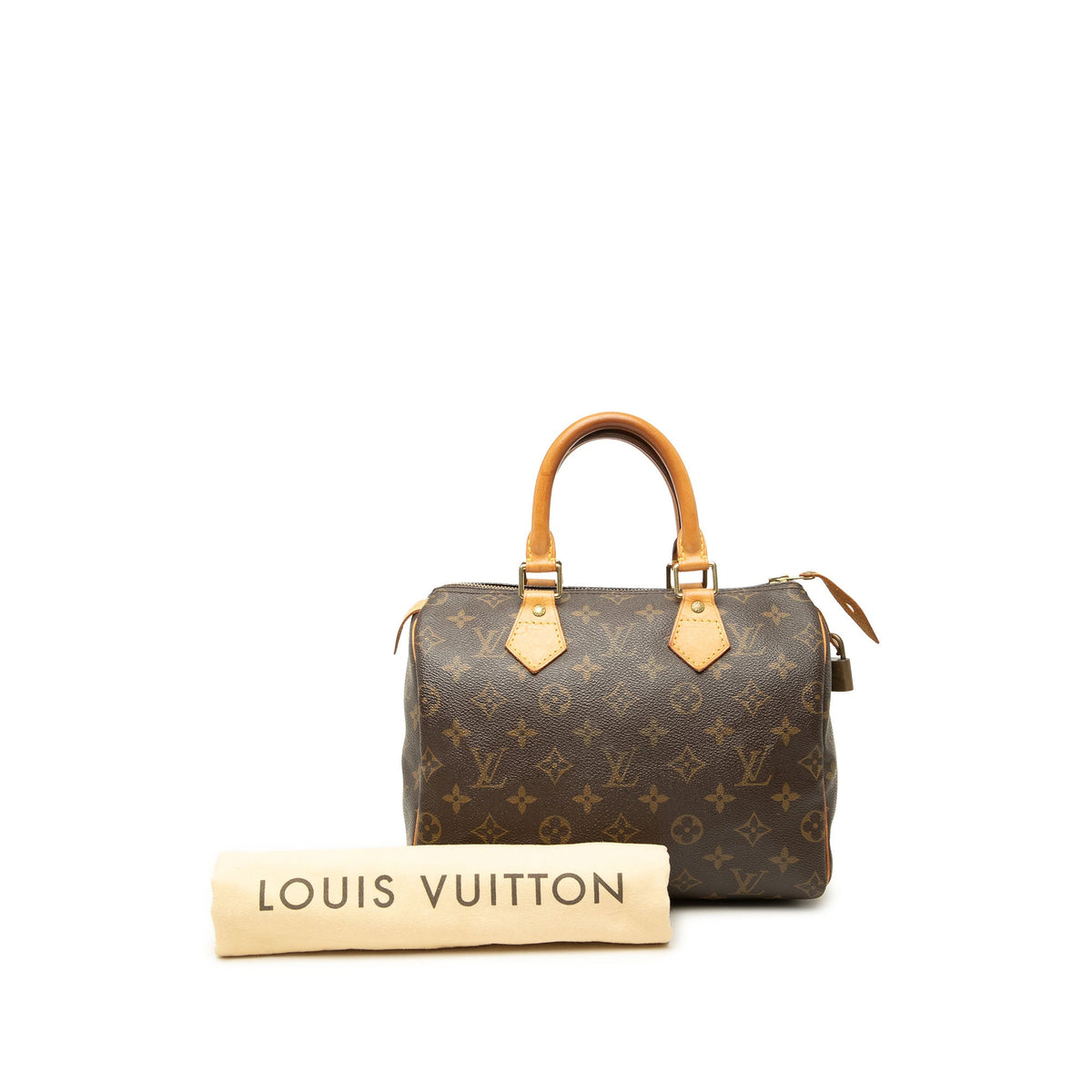 Louis Vuitton Monogram Speedy 25 — Brown