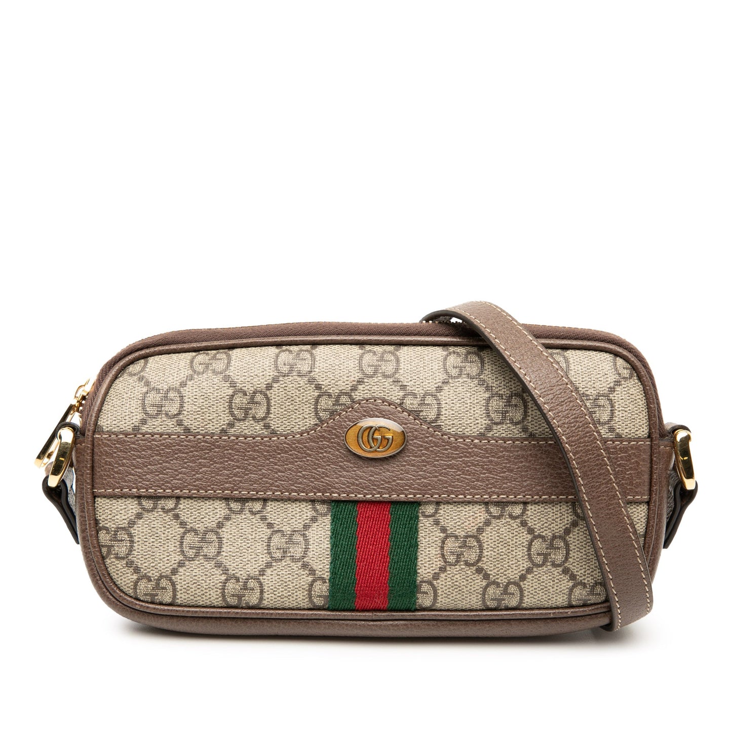 Gucci Mini GG Supreme Web Ophidia Crossbody