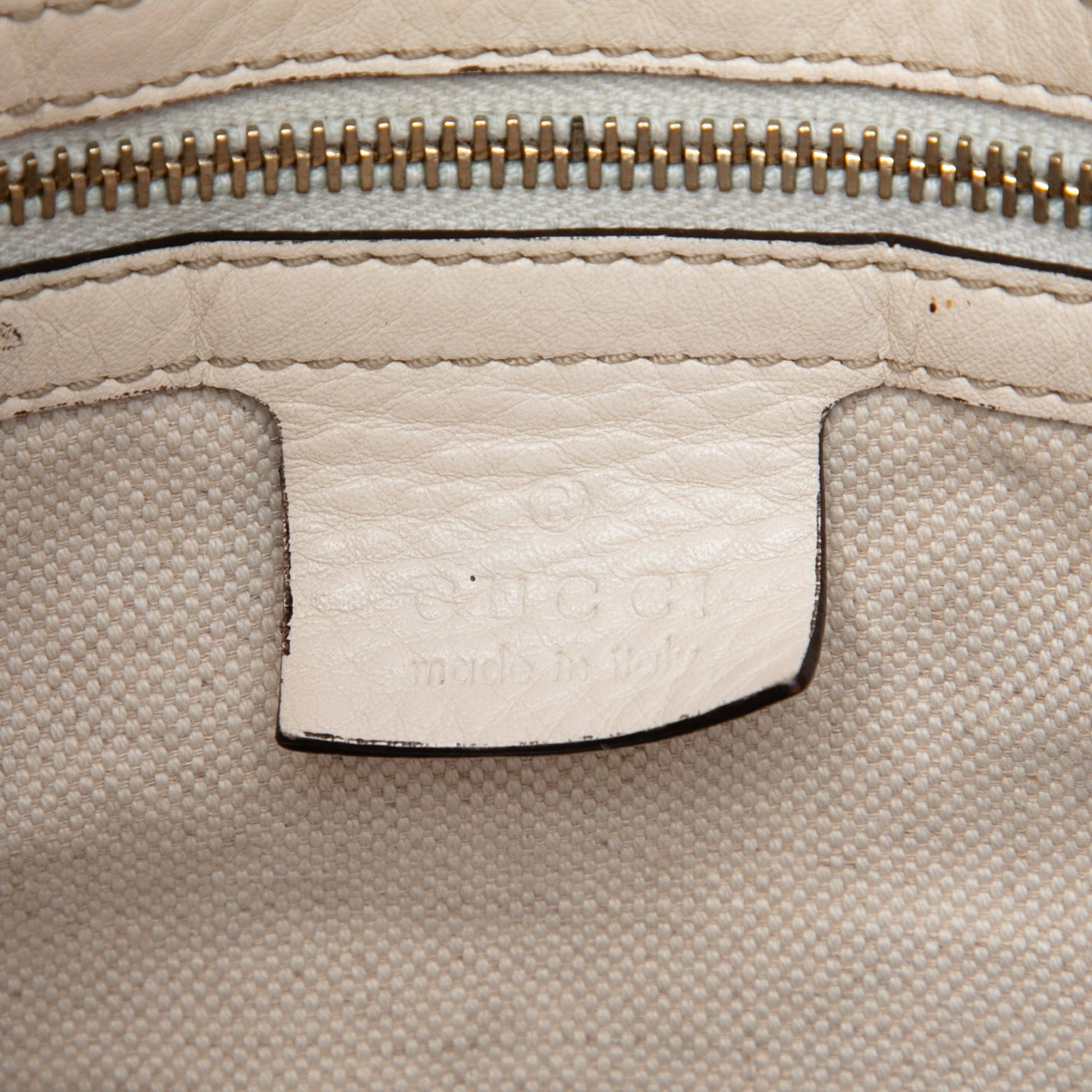 Gucci Medium Pebbled Calfskin Web Heritage Shoulder Bag