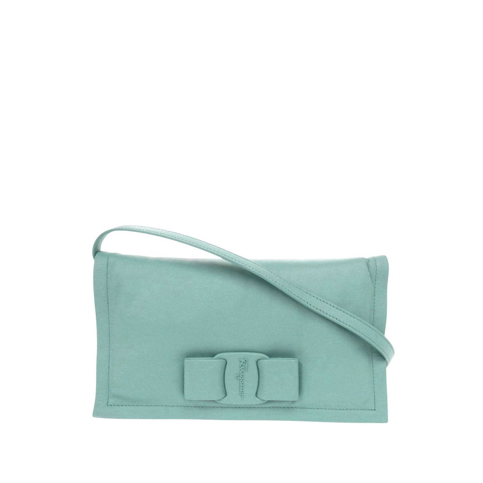 Ferragamo Mini Padded Leather Viva Bow Crossbody