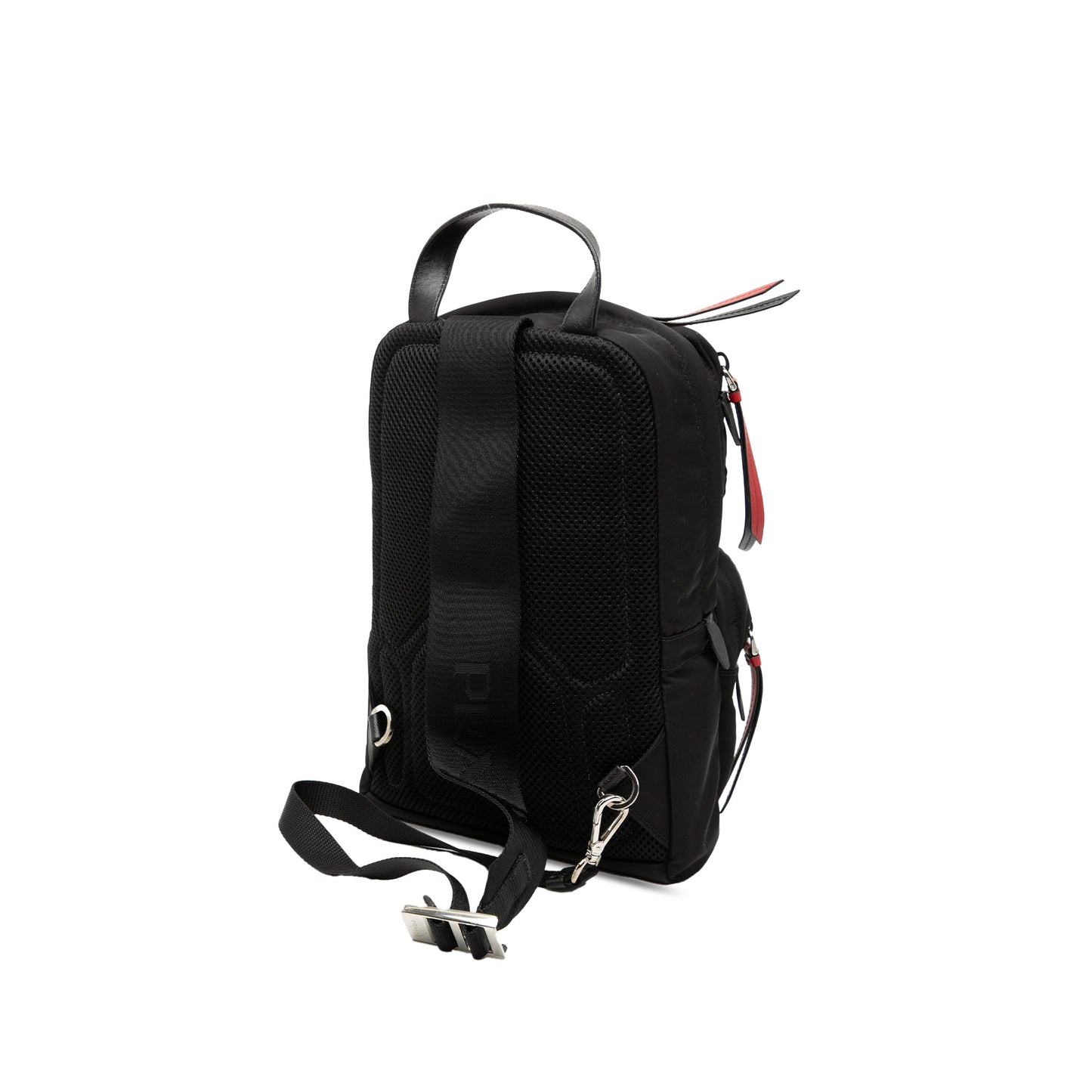 Prada Tessuto Robot Fluo Sling Backpack
