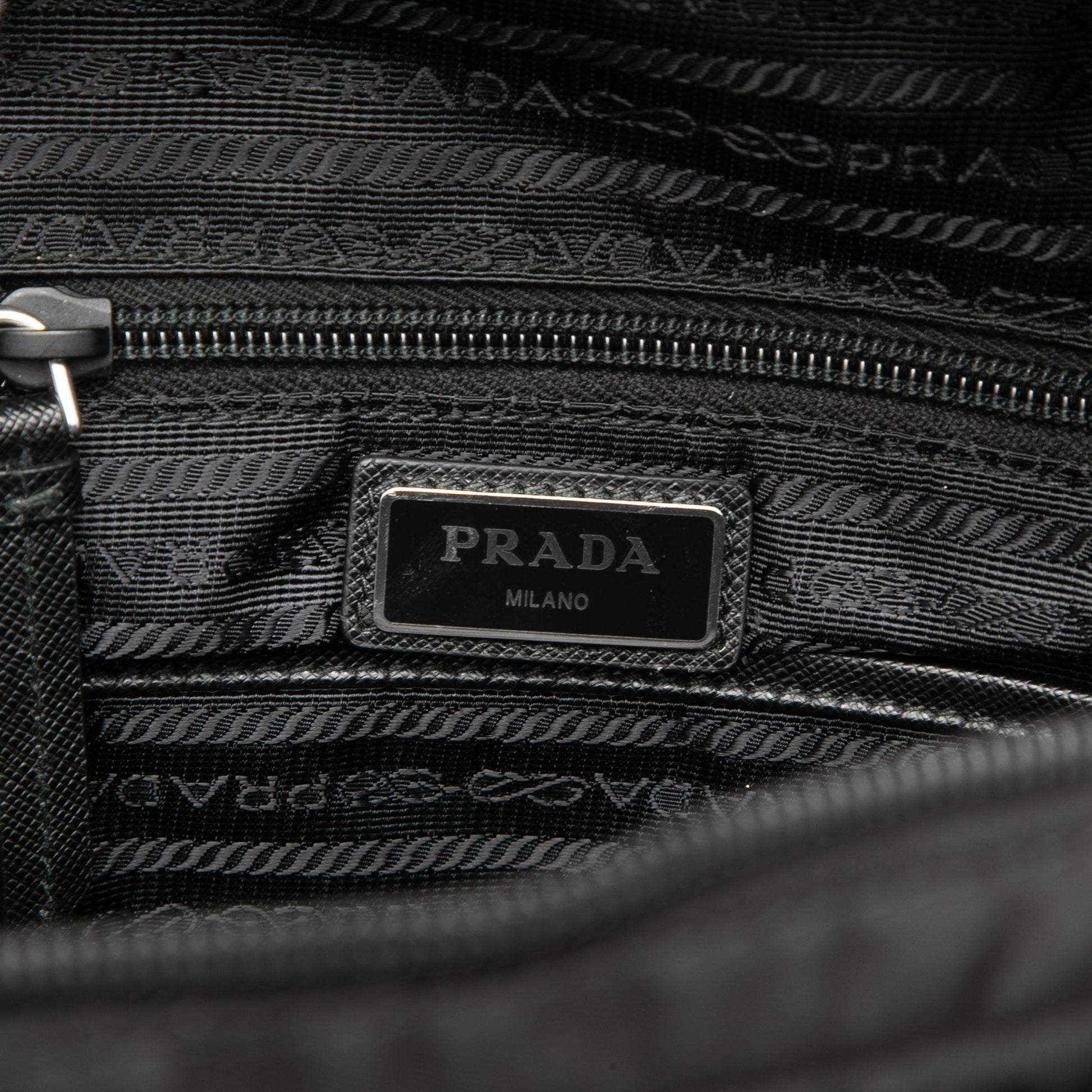 Prada Tessuto Robot Fluo Sling Backpack