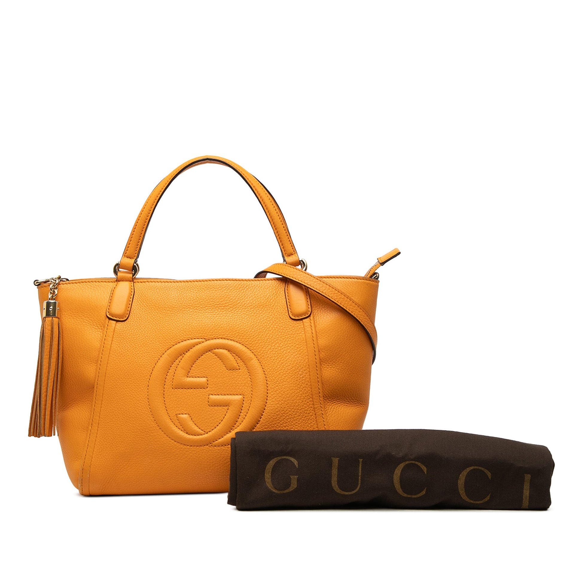 Gucci Small Calfskin Soho Cellarius Satchel