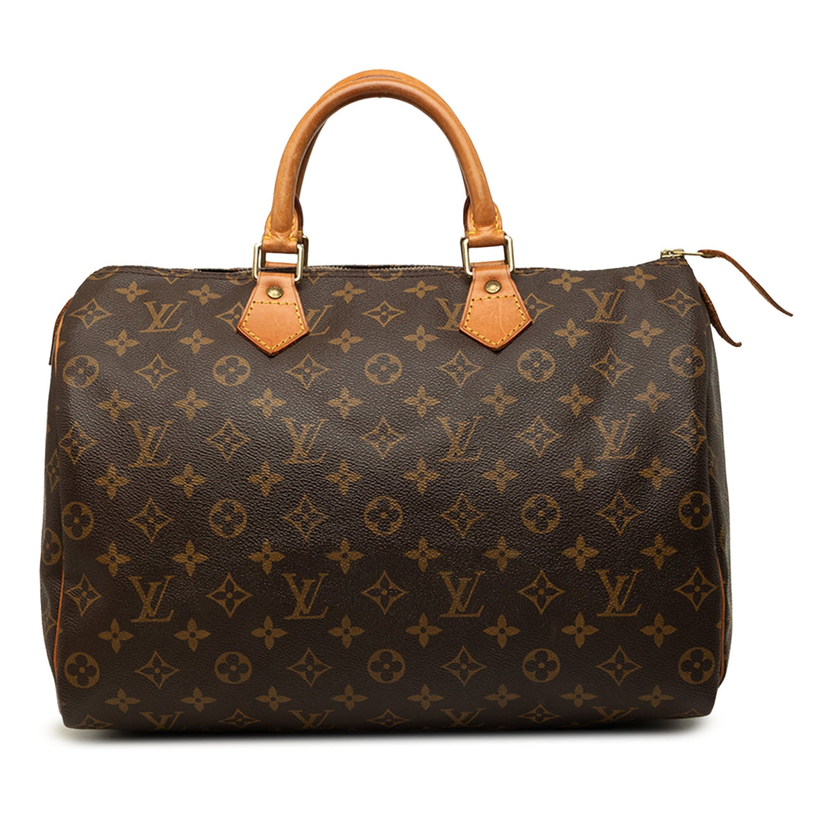 Louis Vuitton Monogram Speedy 35 — Brown
