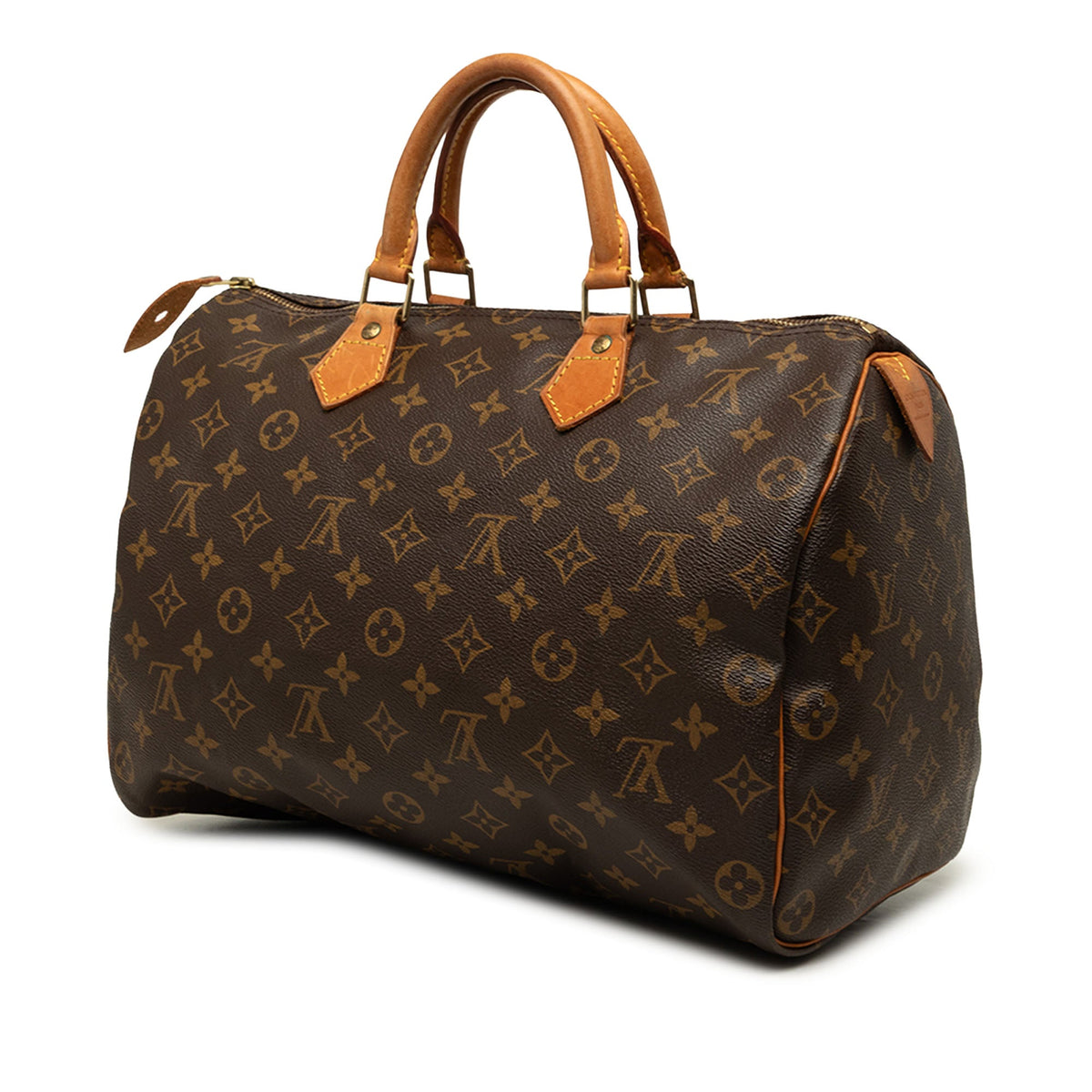 Louis Vuitton Monogram Speedy 35 — Brown