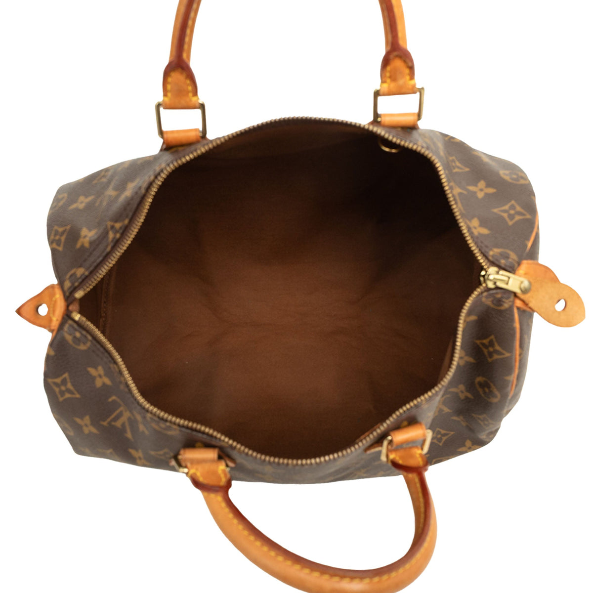 Louis Vuitton Monogram Speedy 35 — Brown