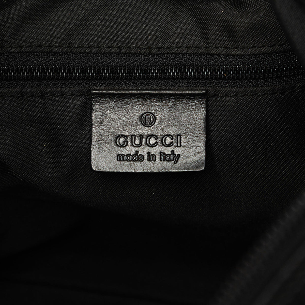 Gucci GG Canvas Bamboo Shoulder Bag — Beige