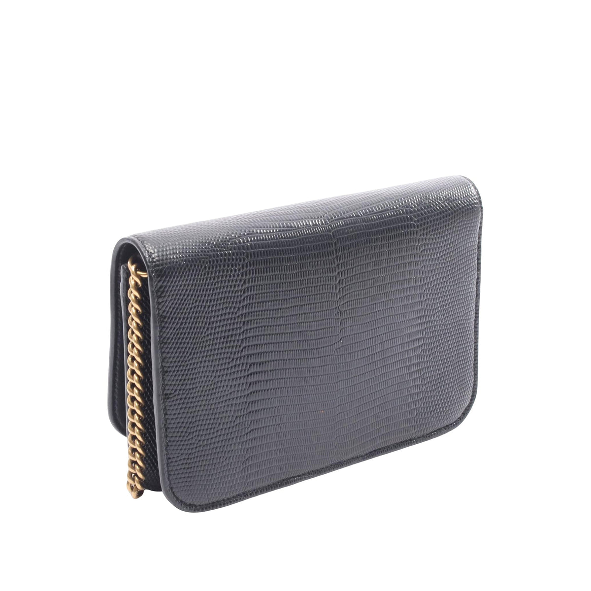 Balenciaga Embossed Leather B Dot Chain Bag