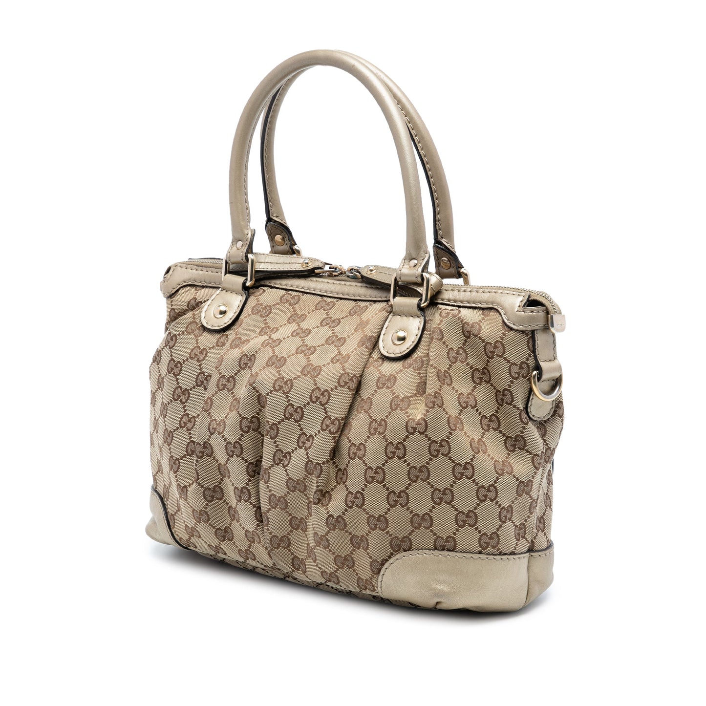 Gucci GG Canvas Sukey Satchel