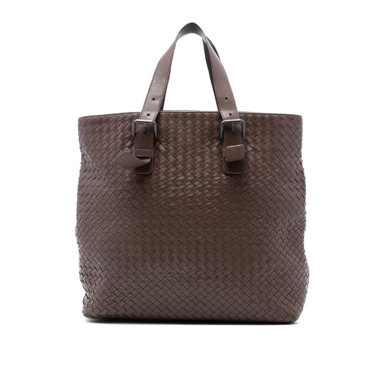 Bottega Veneta Nappa Intrecciato Belted Tote