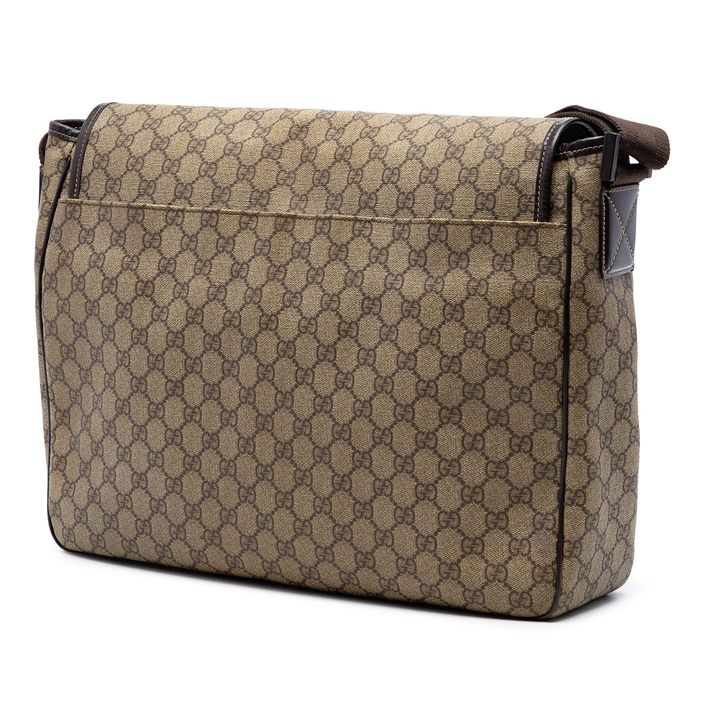 Large GG Supreme Interlocking G Messenger Bag