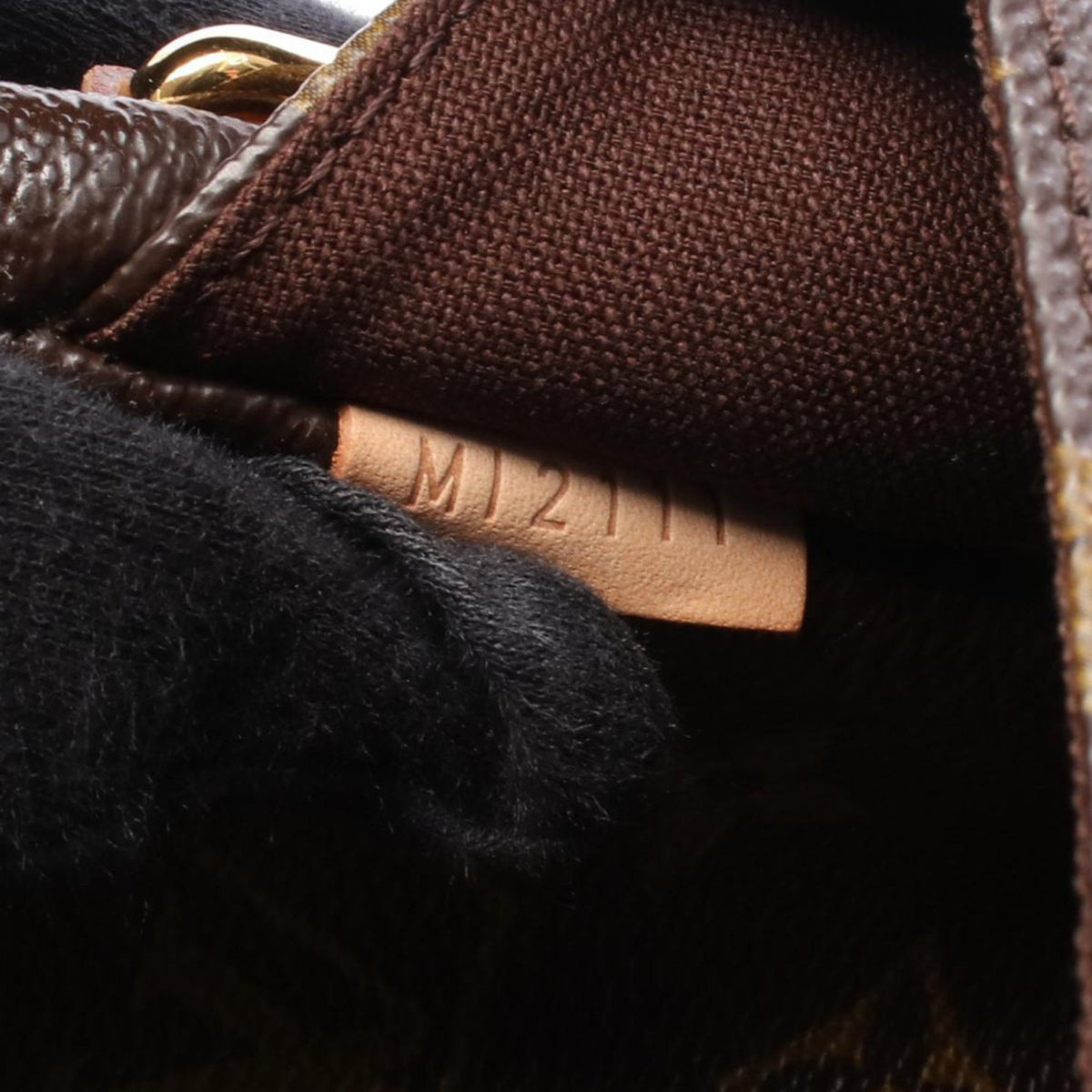 Louis Vuitton Monogram Menilmontant MM — Brown