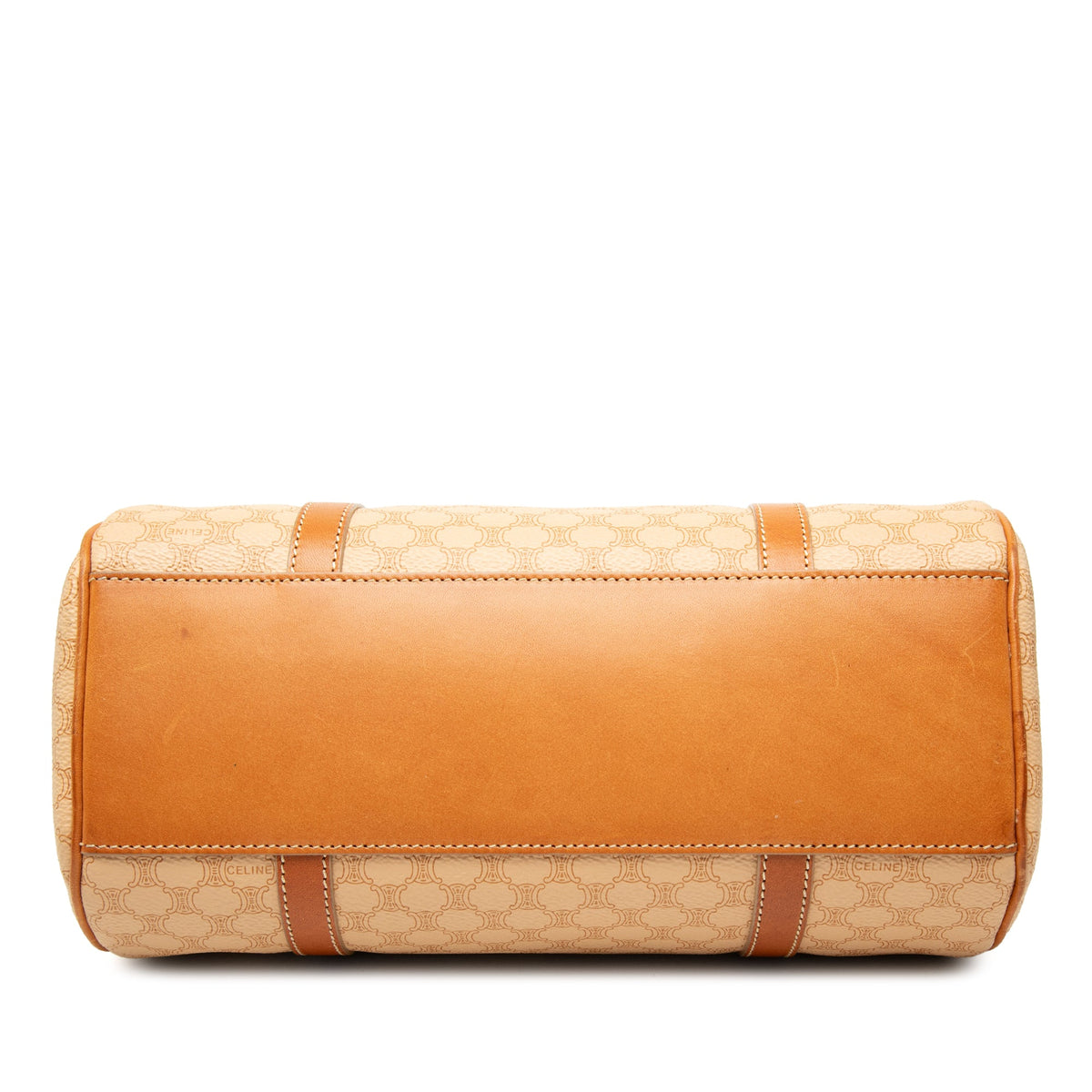 Celine Macadam Coated Canvas Handbag