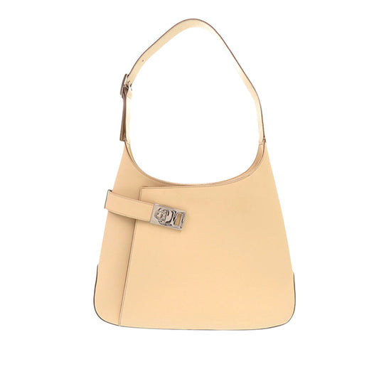 Ferragamo Leather Gancini Shoulder Bag