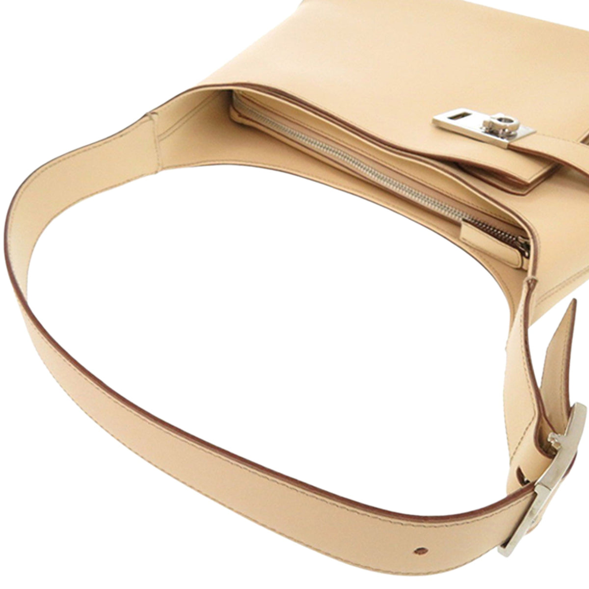 Ferragamo Leather Gancini Shoulder Bag