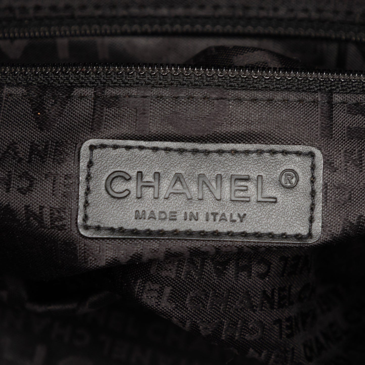 Chanel CC Chocolate Bar Canvas Wild Stitch Boston Bag