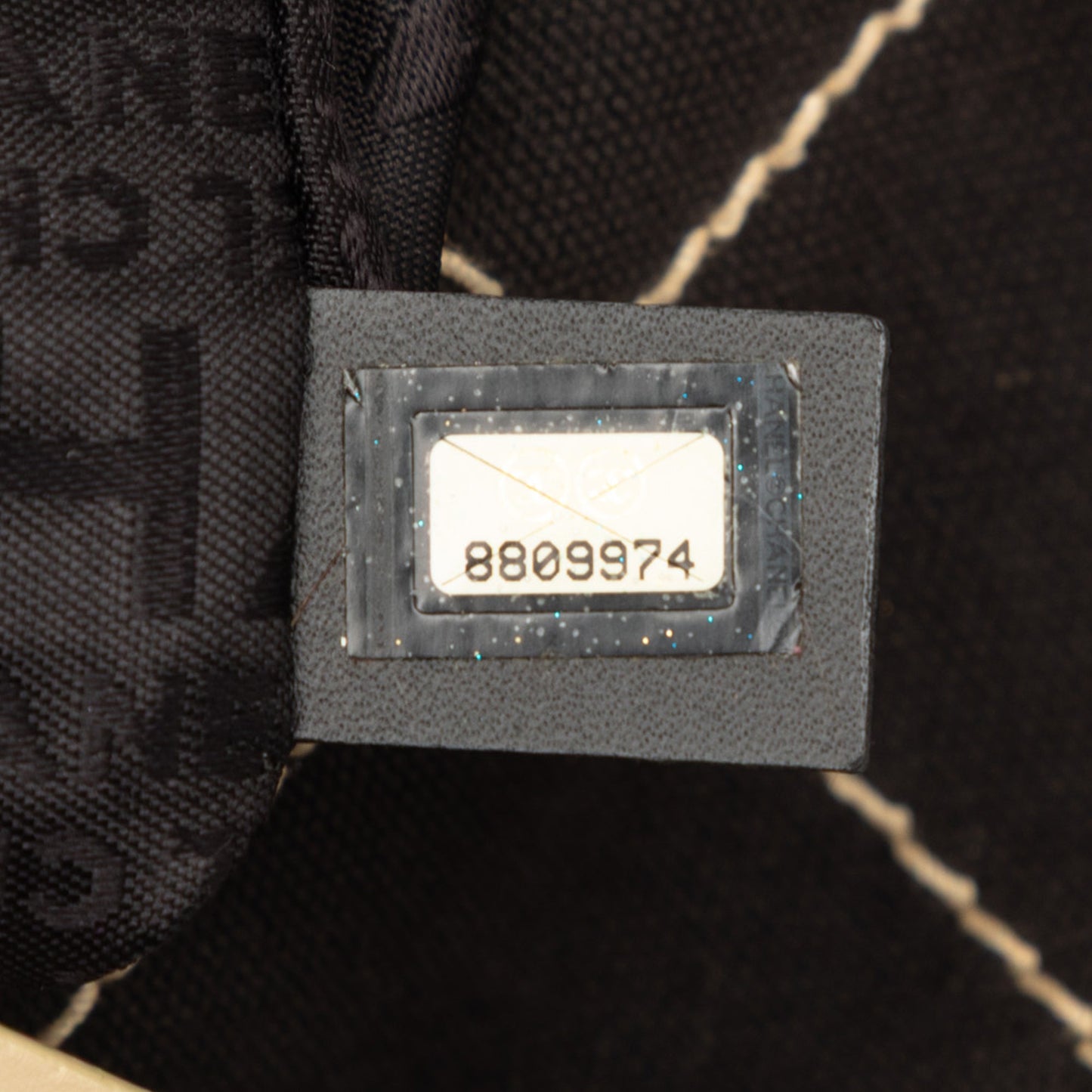 Chanel CC Chocolate Bar Canvas Wild Stitch Boston Bag