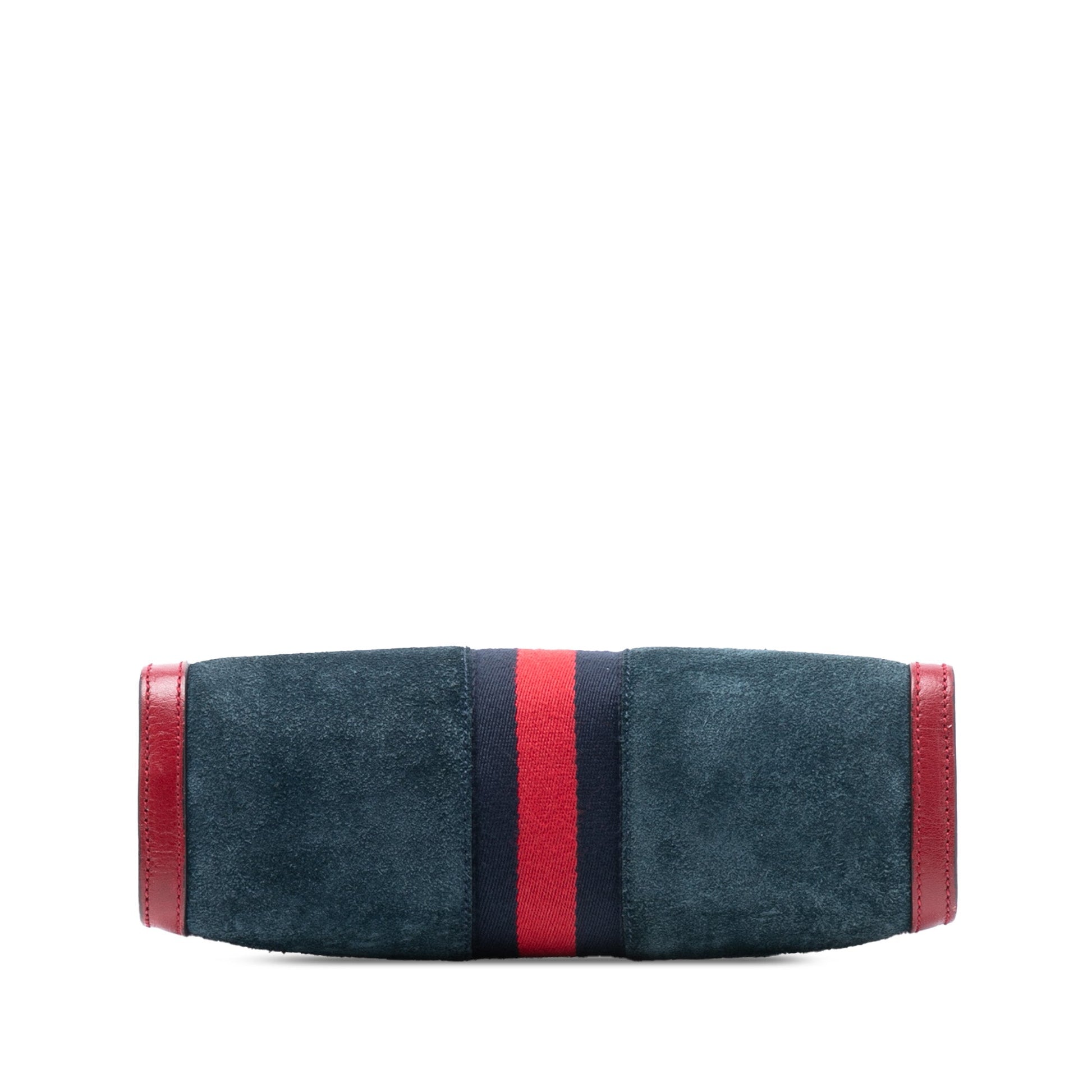 Gucci Small Suede Web Ophidia Chain Crossbody