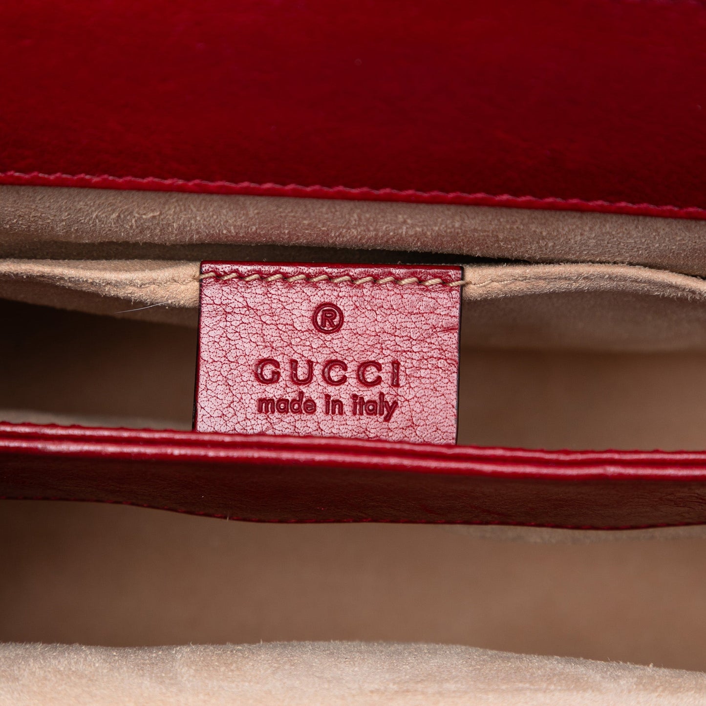 Gucci Small Suede Web Ophidia Chain Crossbody
