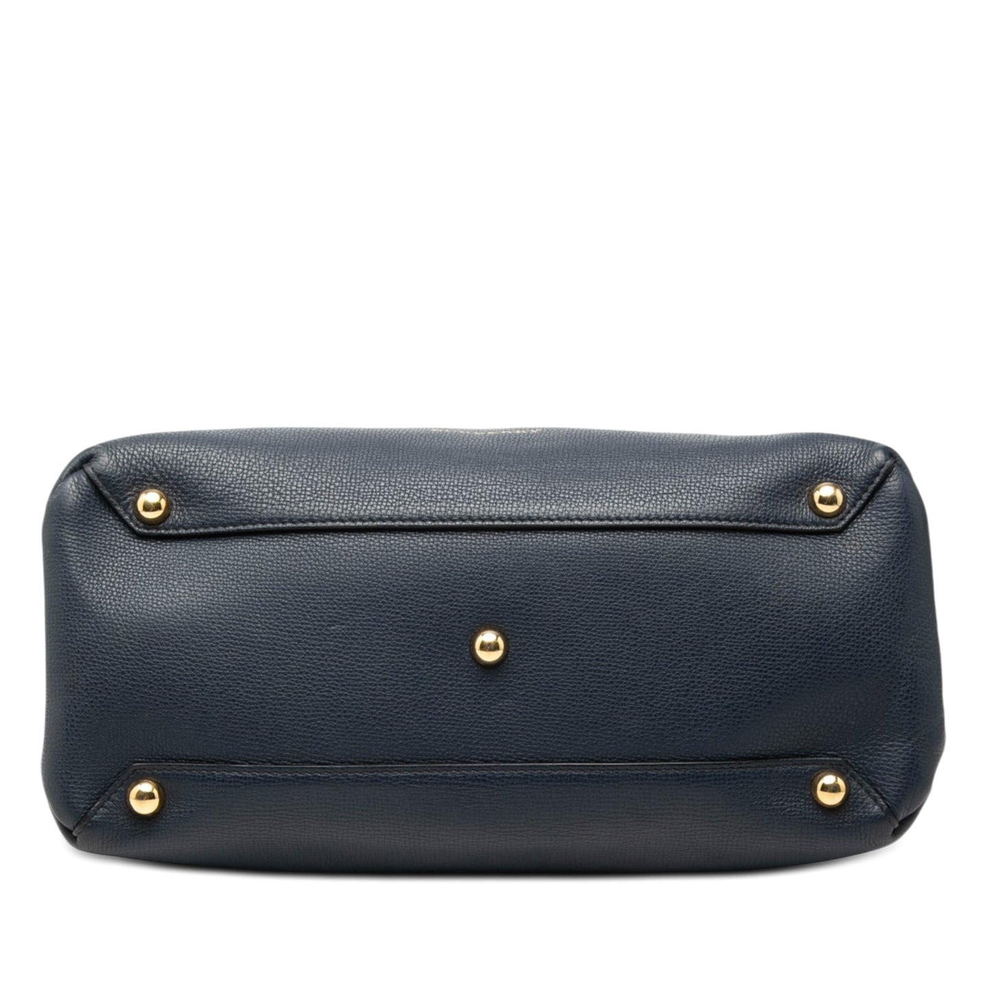 Burberry Medium Leather and House Check Banner Satchel
