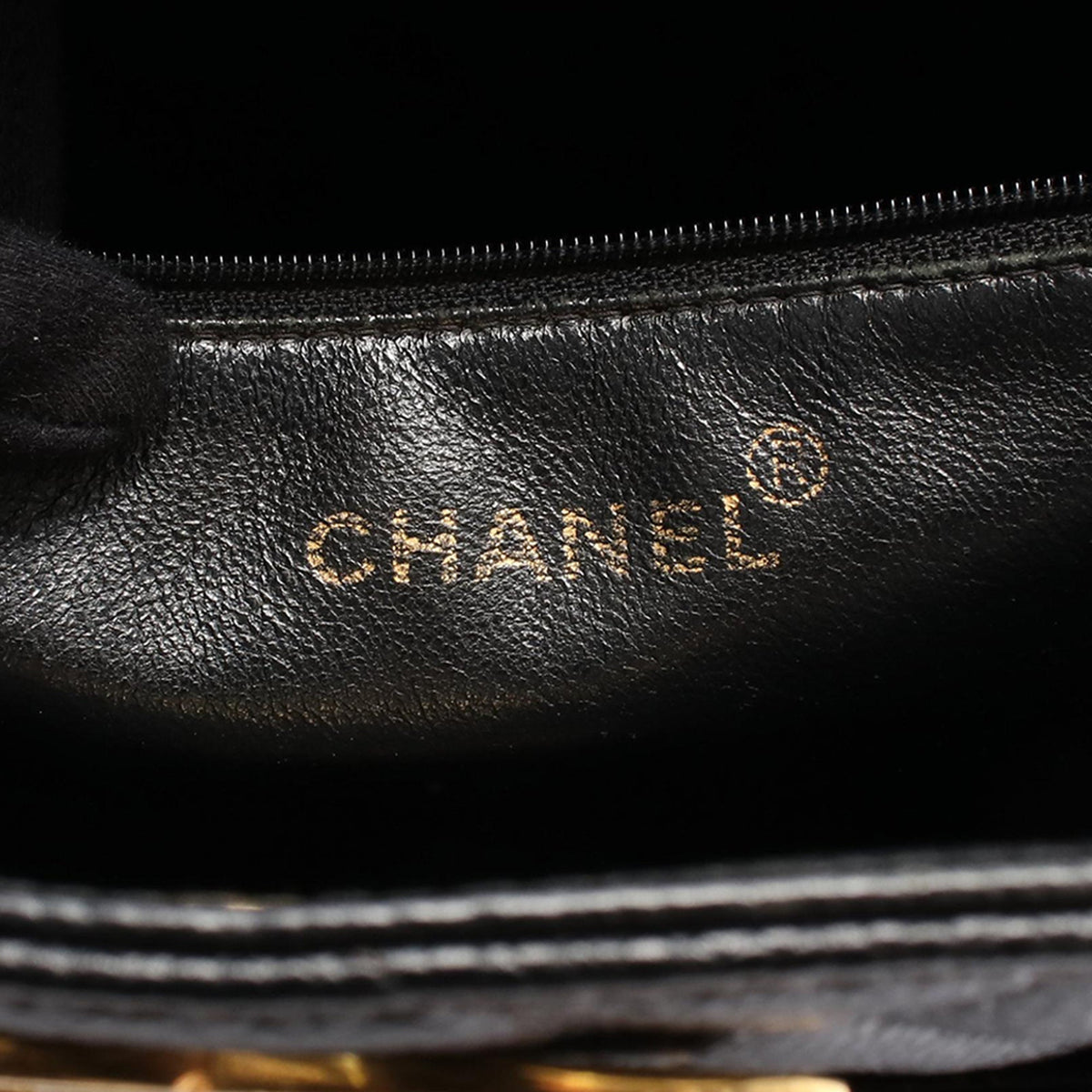 Chanel CC Quilted Caviar Tote — Black
