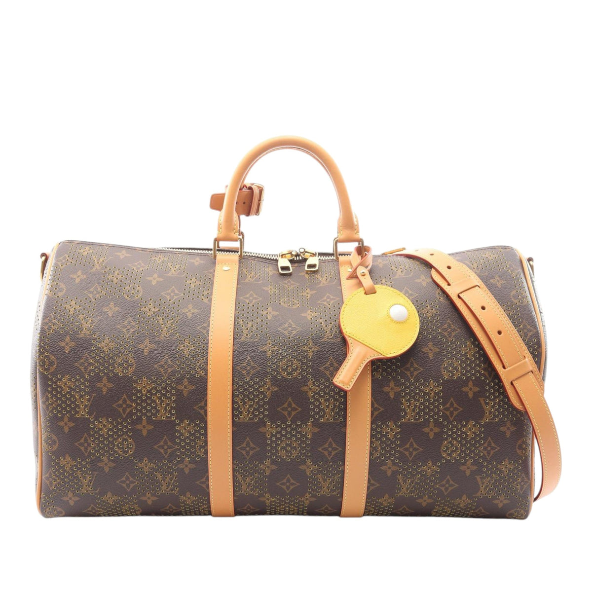 Louis Vuitton Monogram Perforated Keepall Bandouliere 50
