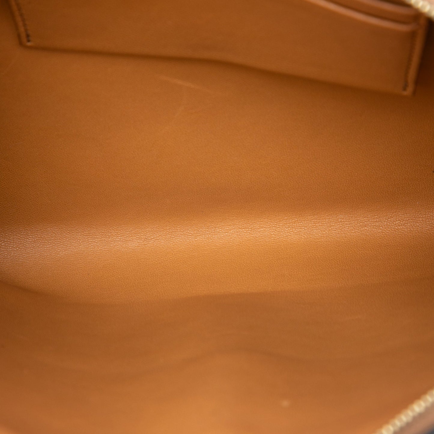 Celine Tricolor Leather Pocket Envelope Zip Clutch