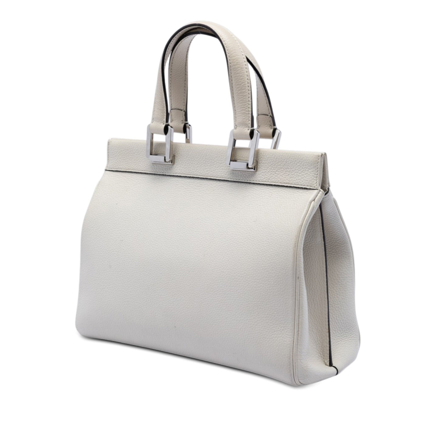 Gucci Small Grained Calfskin Zumi Top Handle Bag