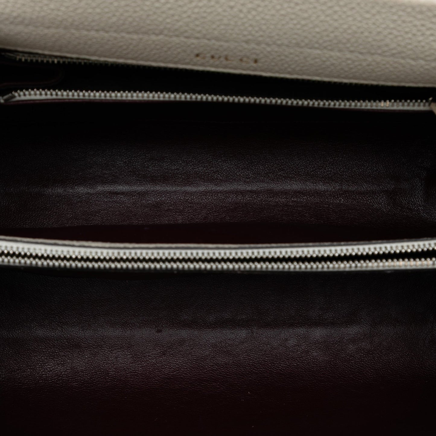 Gucci Small Grained Calfskin Zumi Top Handle Bag