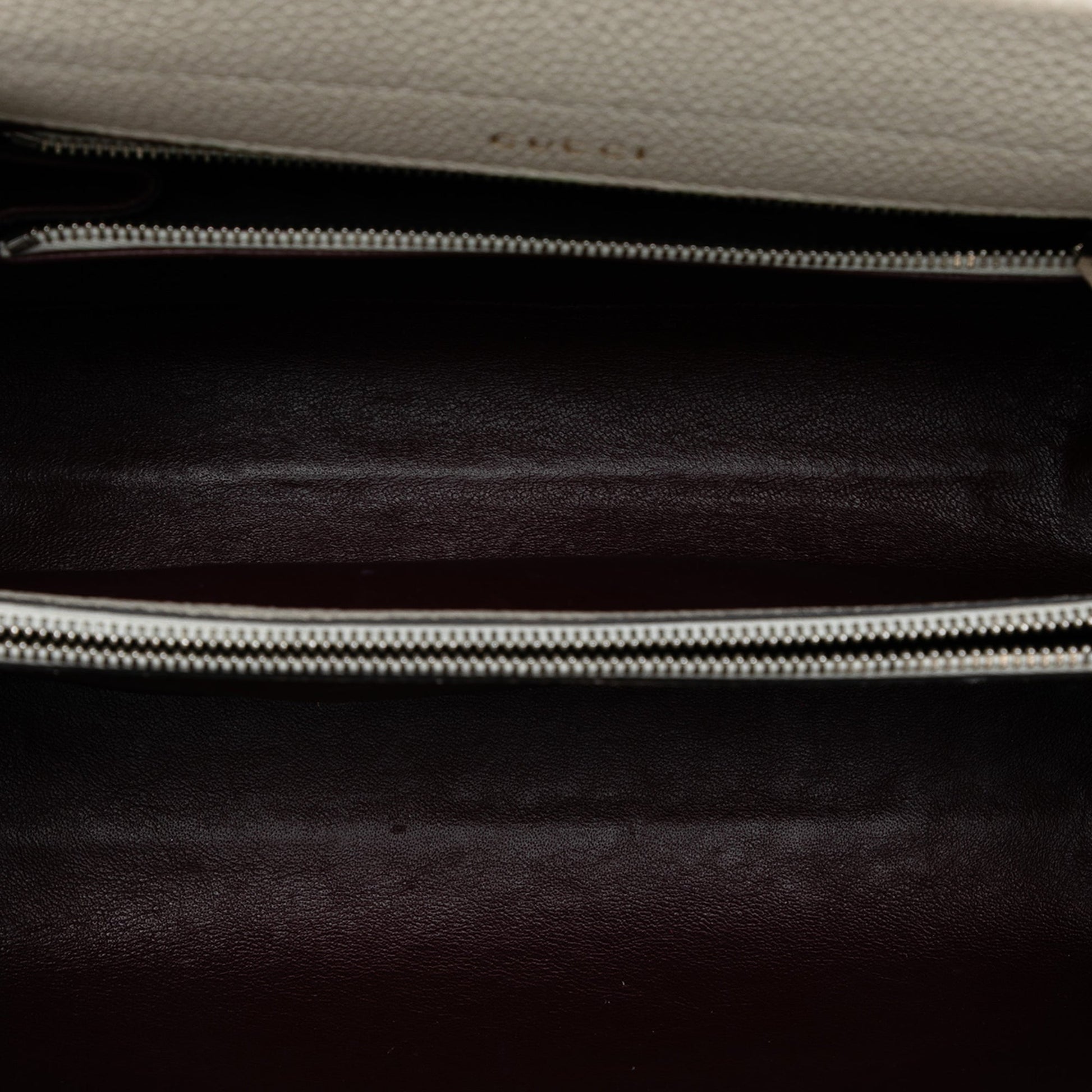 Gucci Small Grained Calfskin Zumi Top Handle Bag