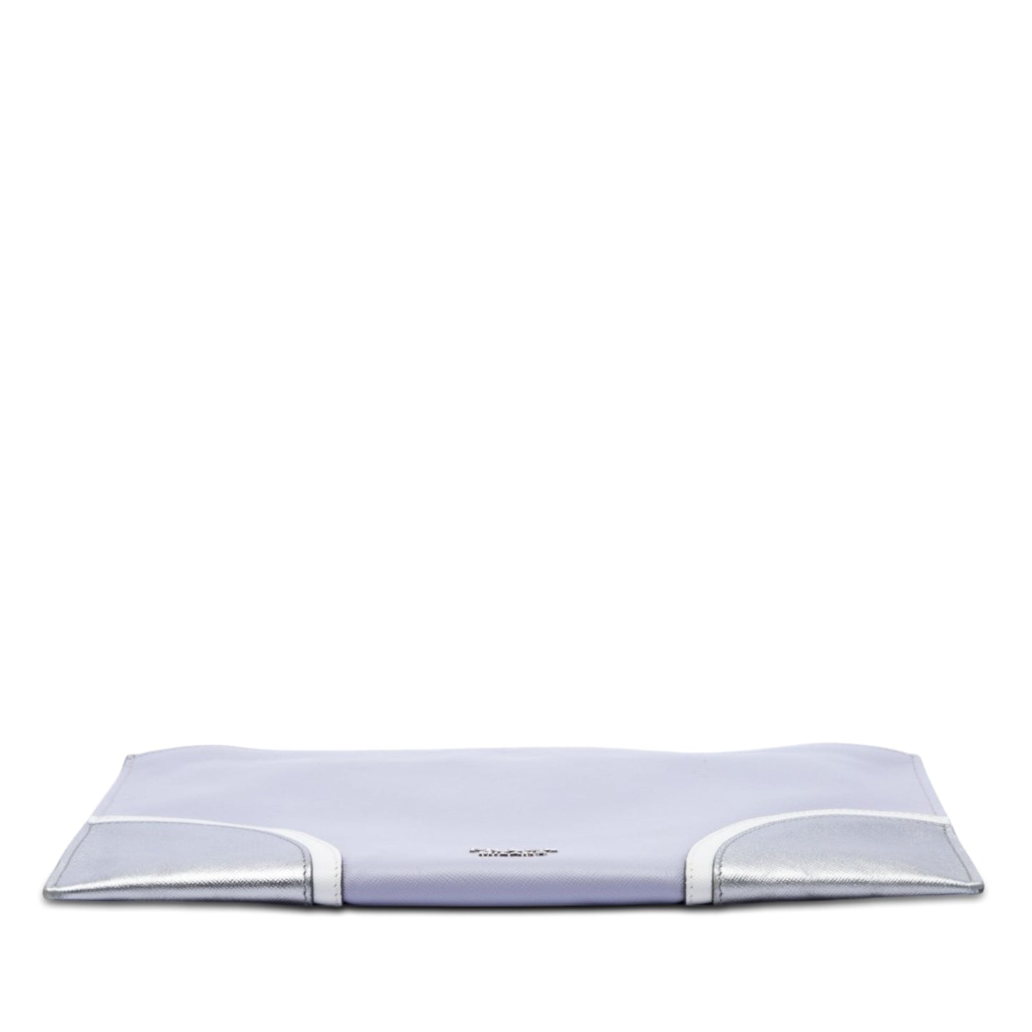 Prada Tricolor Saffiano Clutch