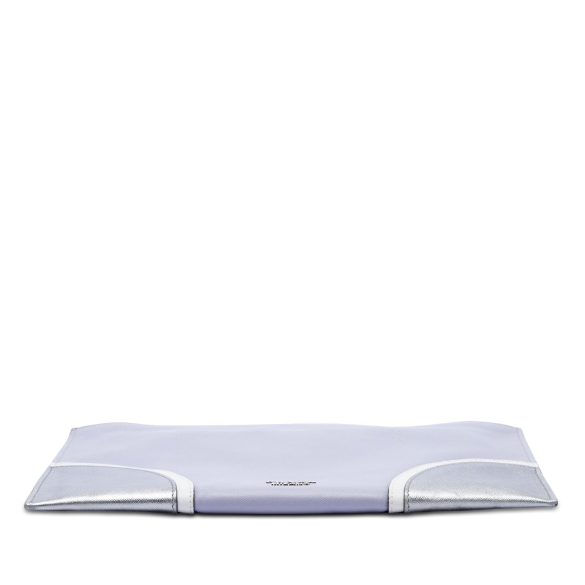 Prada Tricolor Saffiano Clutch