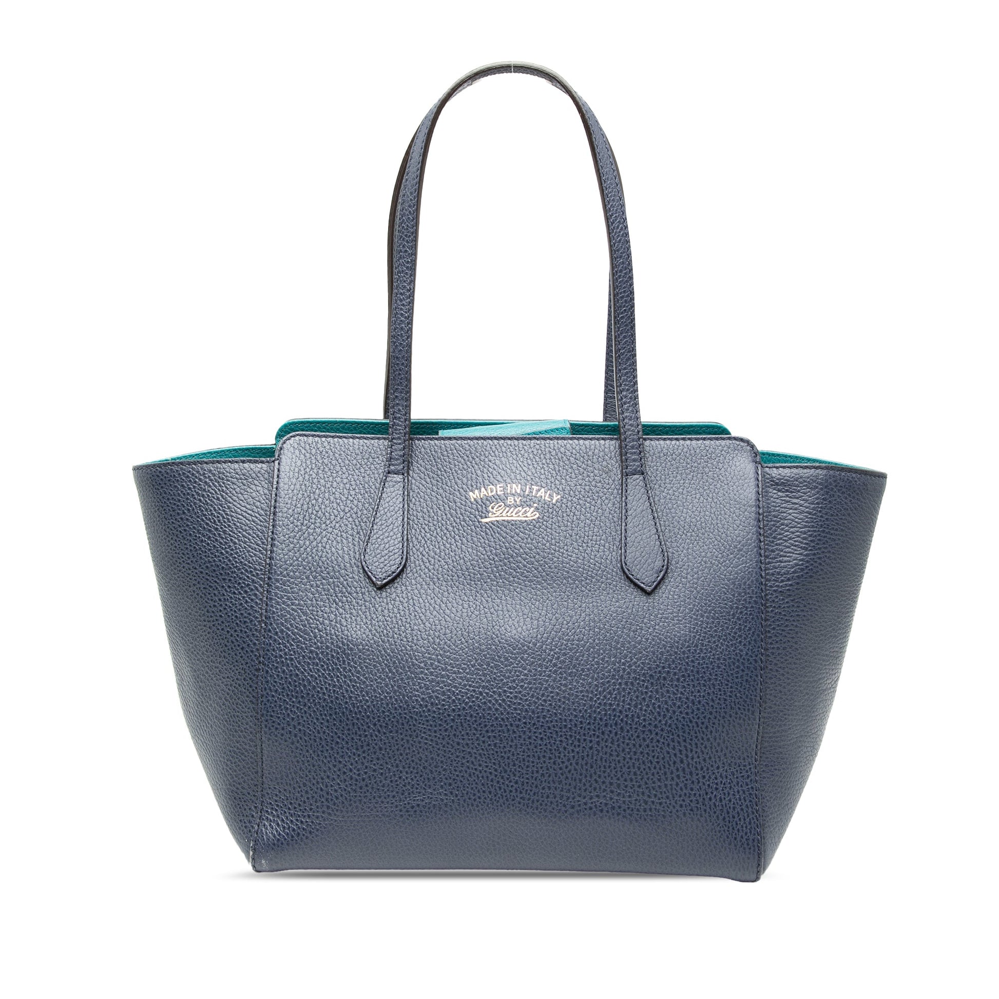 Gucci Medium Leather Swing Tote